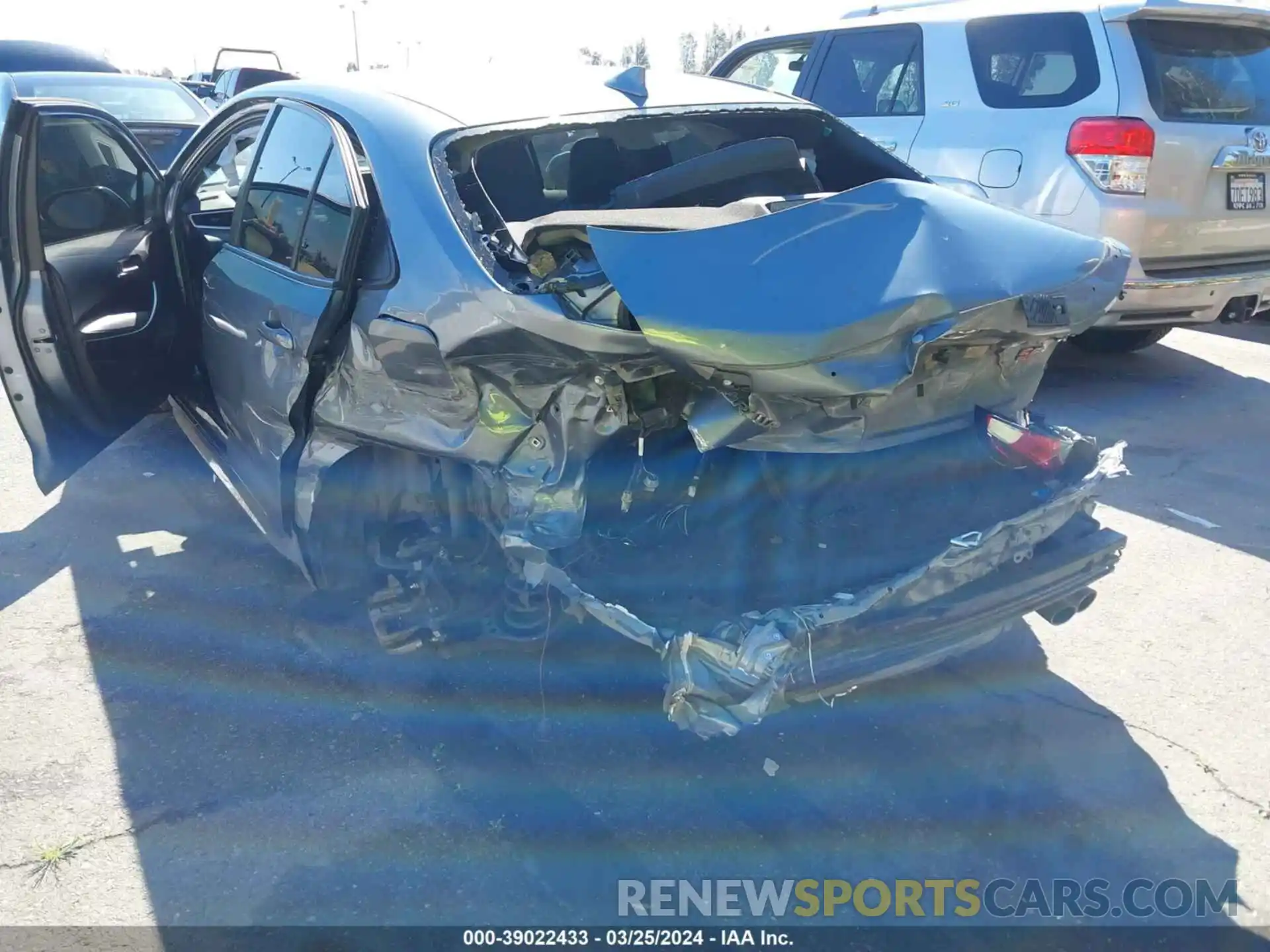 6 Photograph of a damaged car JTDS4MCE6MJ061672 TOYOTA COROLLA 2021