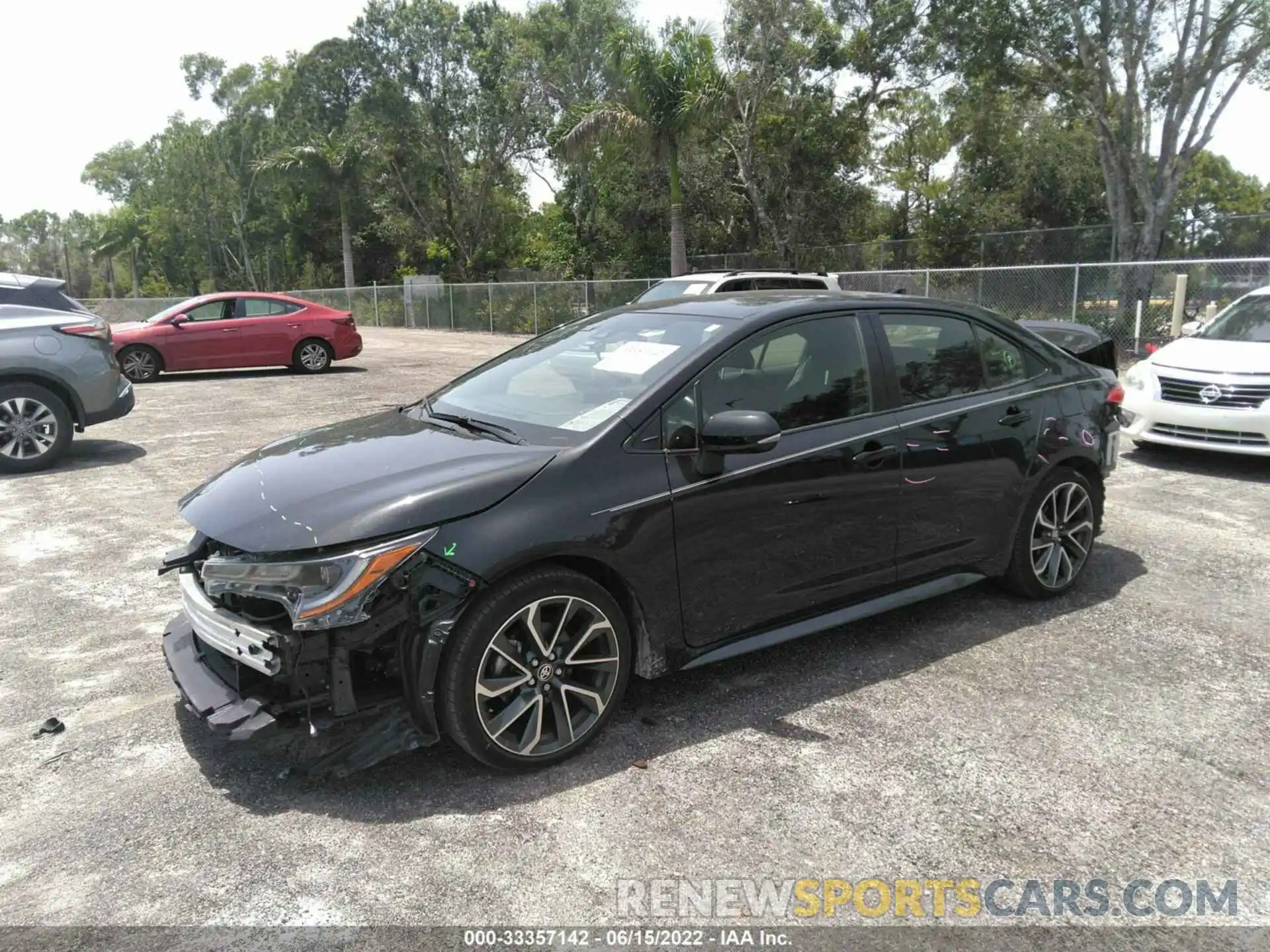 2 Photograph of a damaged car JTDS4MCE6MJ063423 TOYOTA COROLLA 2021