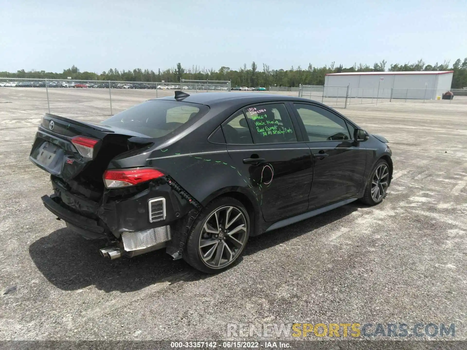 4 Photograph of a damaged car JTDS4MCE6MJ063423 TOYOTA COROLLA 2021