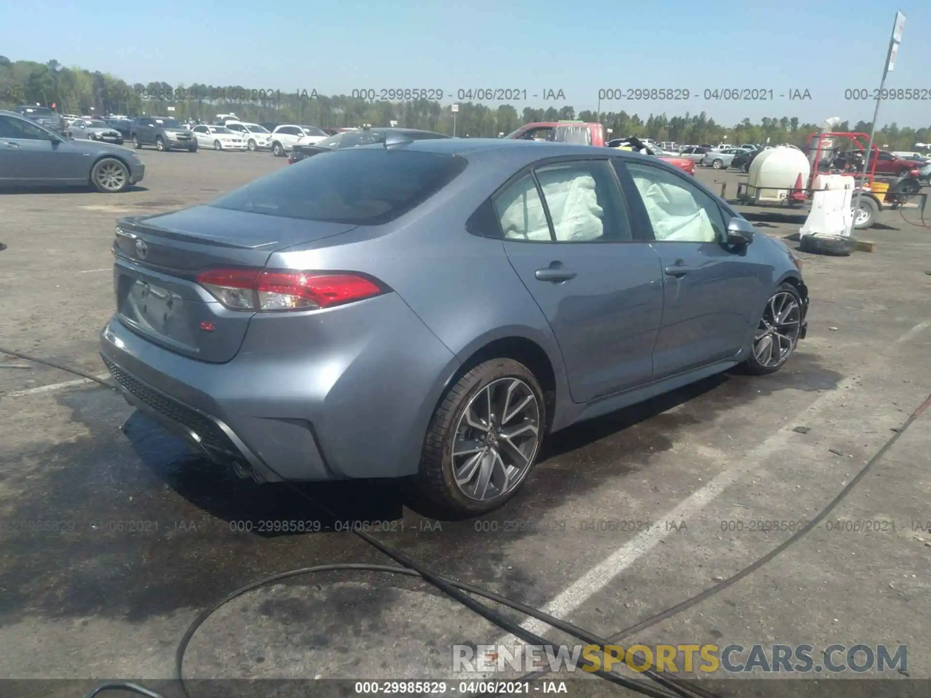 4 Photograph of a damaged car JTDS4MCE6MJ064345 TOYOTA COROLLA 2021