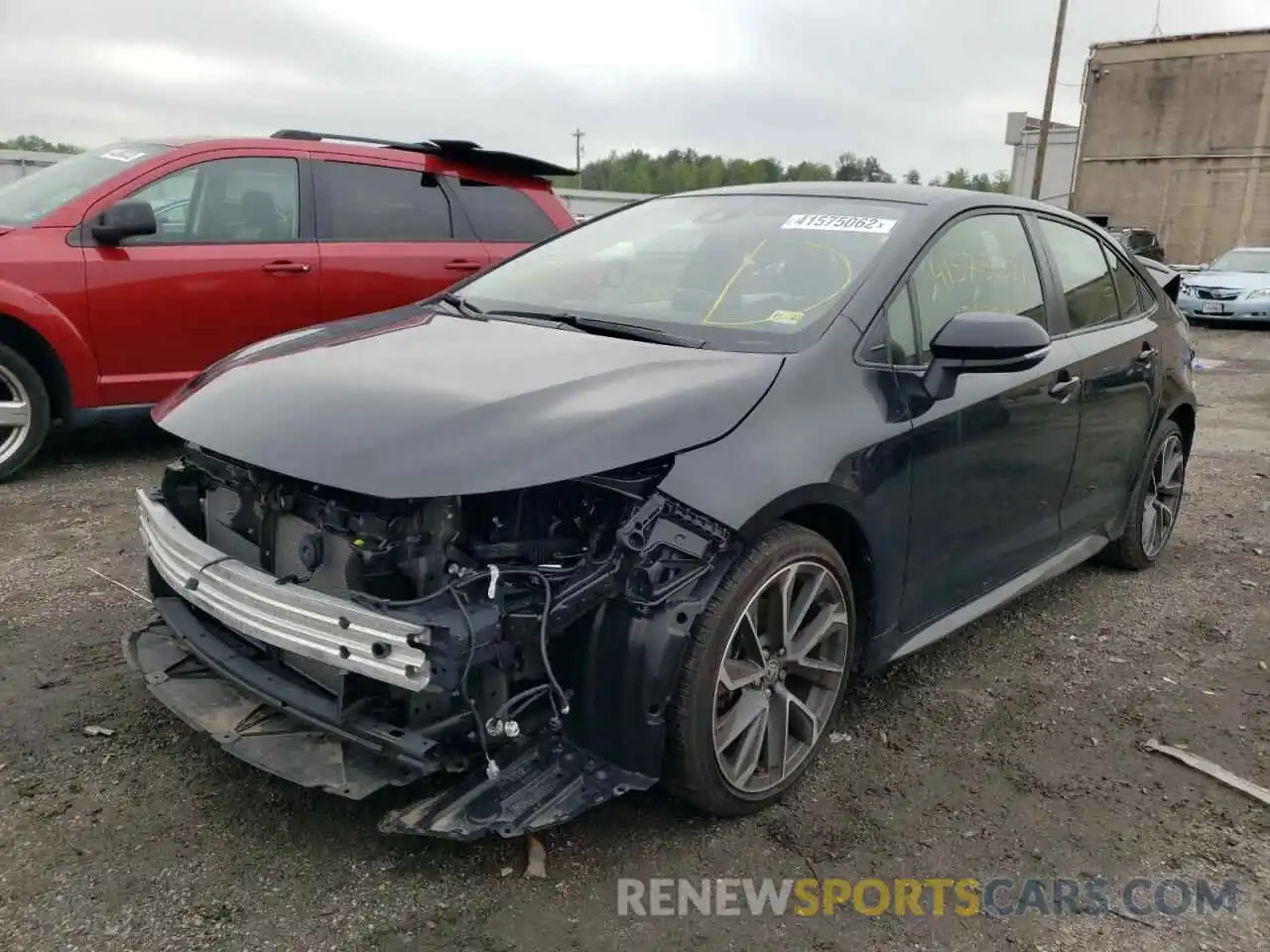 2 Photograph of a damaged car JTDS4MCE6MJ064961 TOYOTA COROLLA 2021