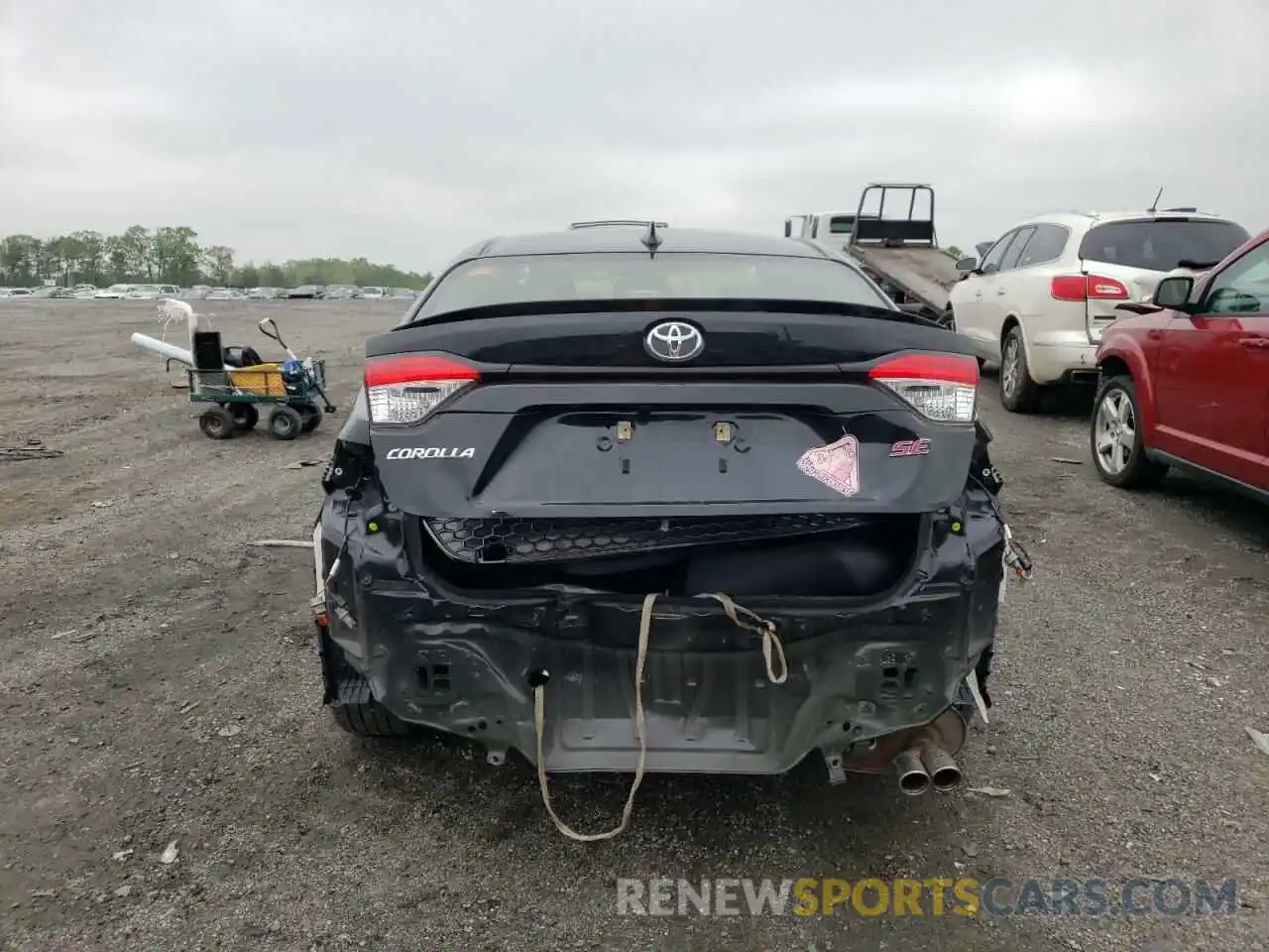 9 Photograph of a damaged car JTDS4MCE6MJ064961 TOYOTA COROLLA 2021