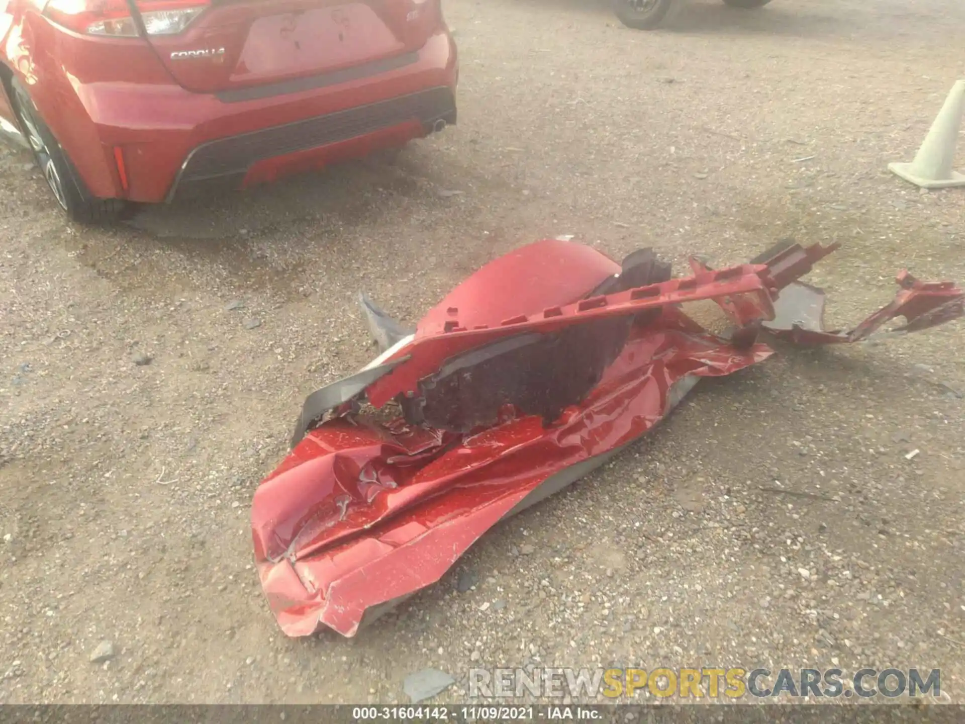 12 Photograph of a damaged car JTDS4MCE6MJ065673 TOYOTA COROLLA 2021