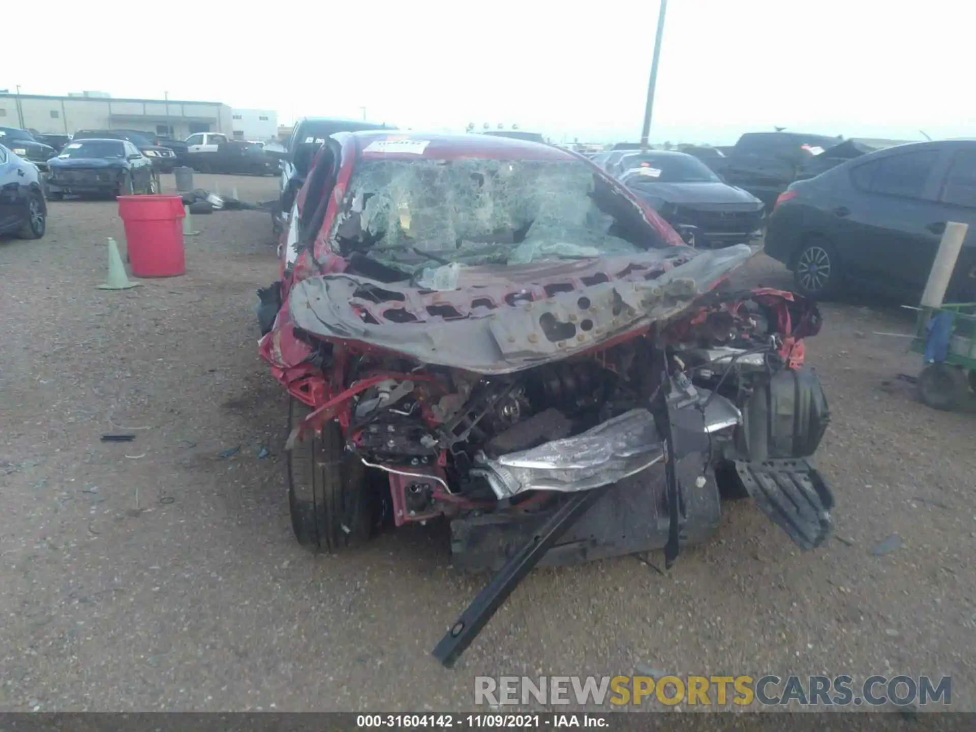 6 Photograph of a damaged car JTDS4MCE6MJ065673 TOYOTA COROLLA 2021