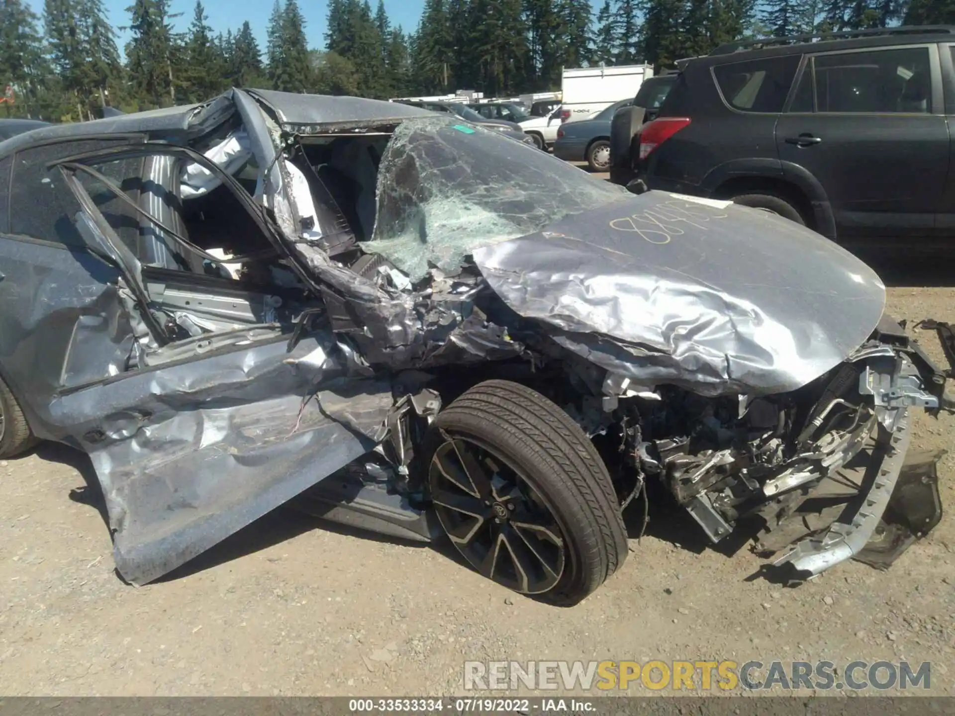 6 Photograph of a damaged car JTDS4MCE6MJ065754 TOYOTA COROLLA 2021