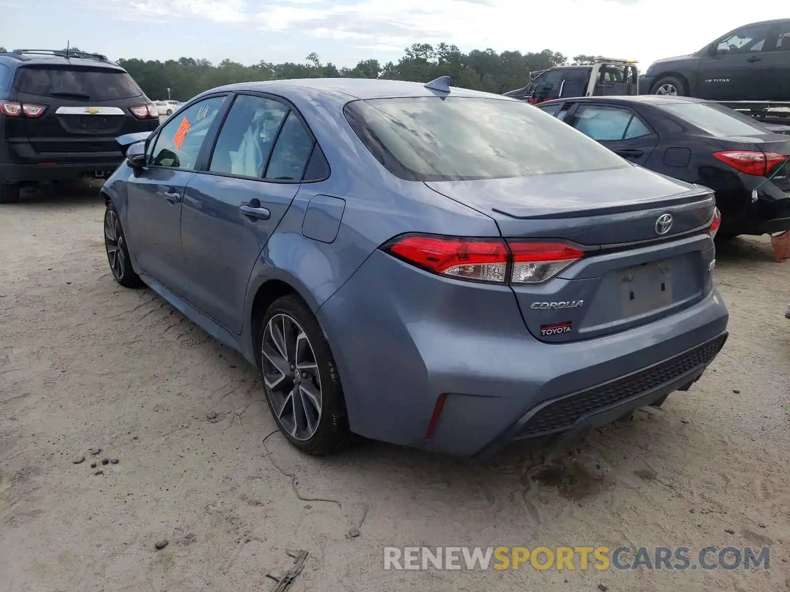 3 Photograph of a damaged car JTDS4MCE6MJ065902 TOYOTA COROLLA 2021