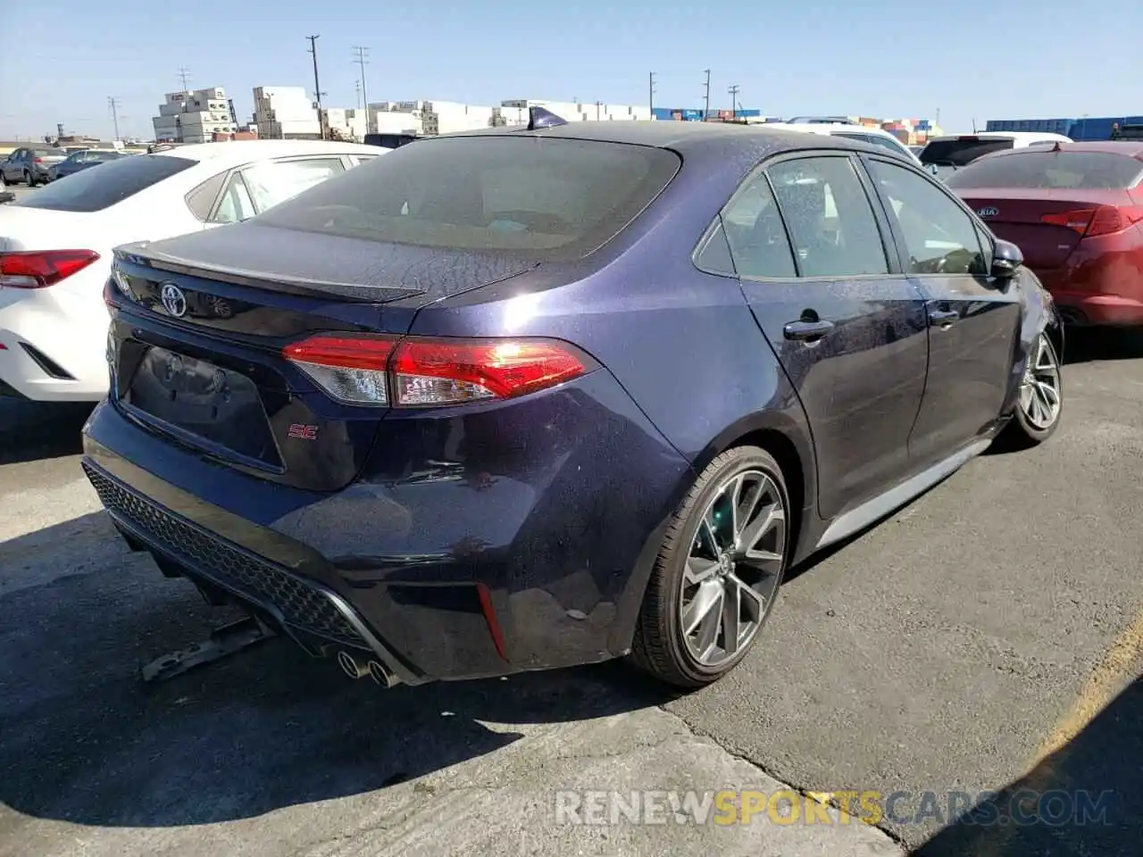 4 Photograph of a damaged car JTDS4MCE6MJ067245 TOYOTA COROLLA 2021