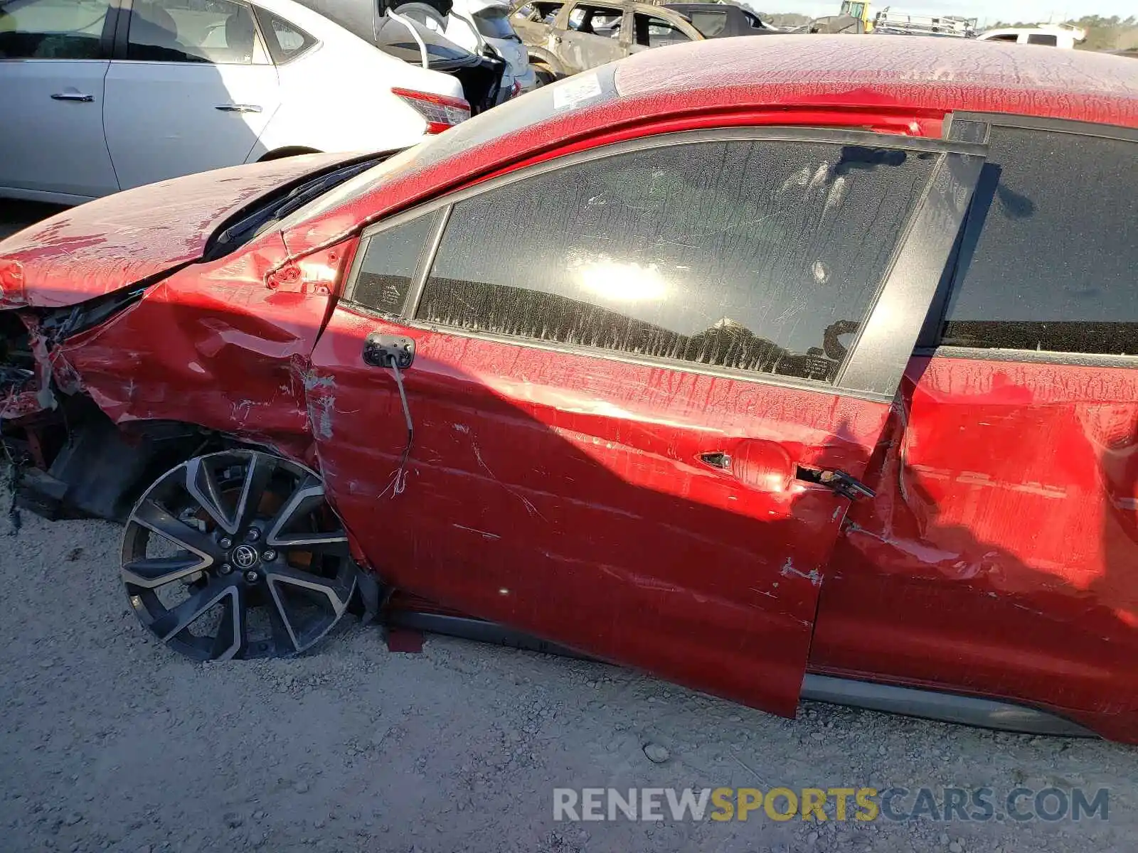 9 Photograph of a damaged car JTDS4MCE6MJ068850 TOYOTA COROLLA 2021