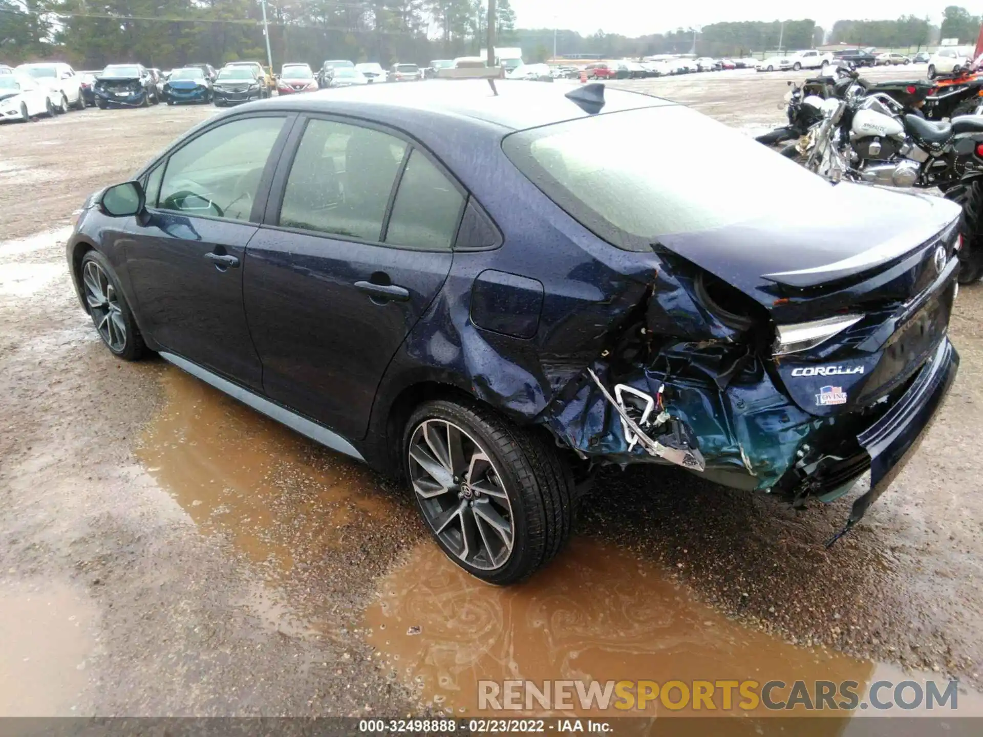 3 Photograph of a damaged car JTDS4MCE6MJ069688 TOYOTA COROLLA 2021