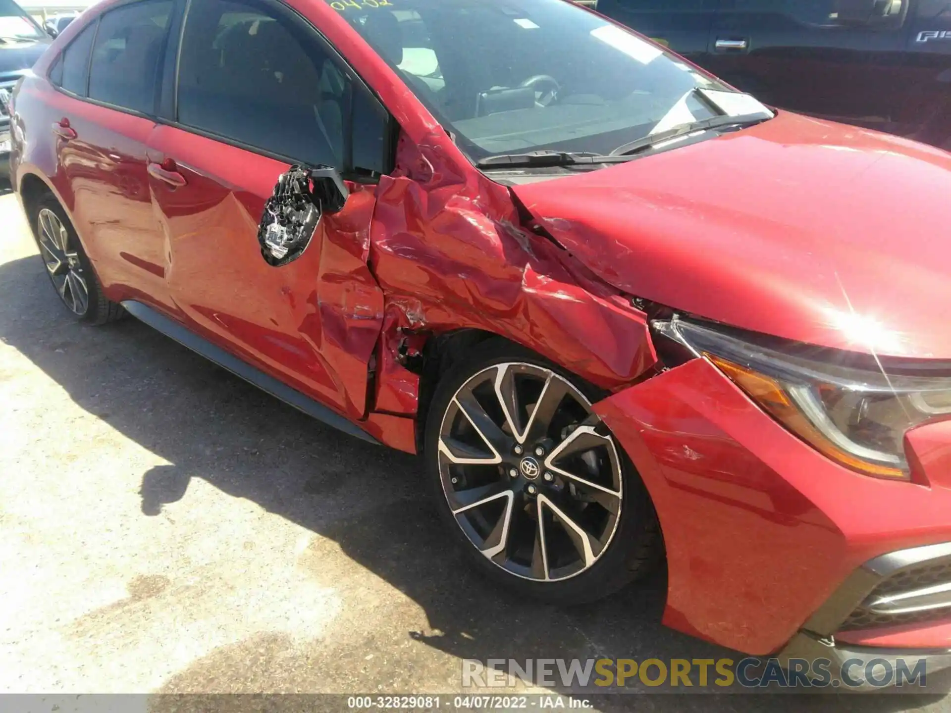 6 Photograph of a damaged car JTDS4MCE6MJ070209 TOYOTA COROLLA 2021