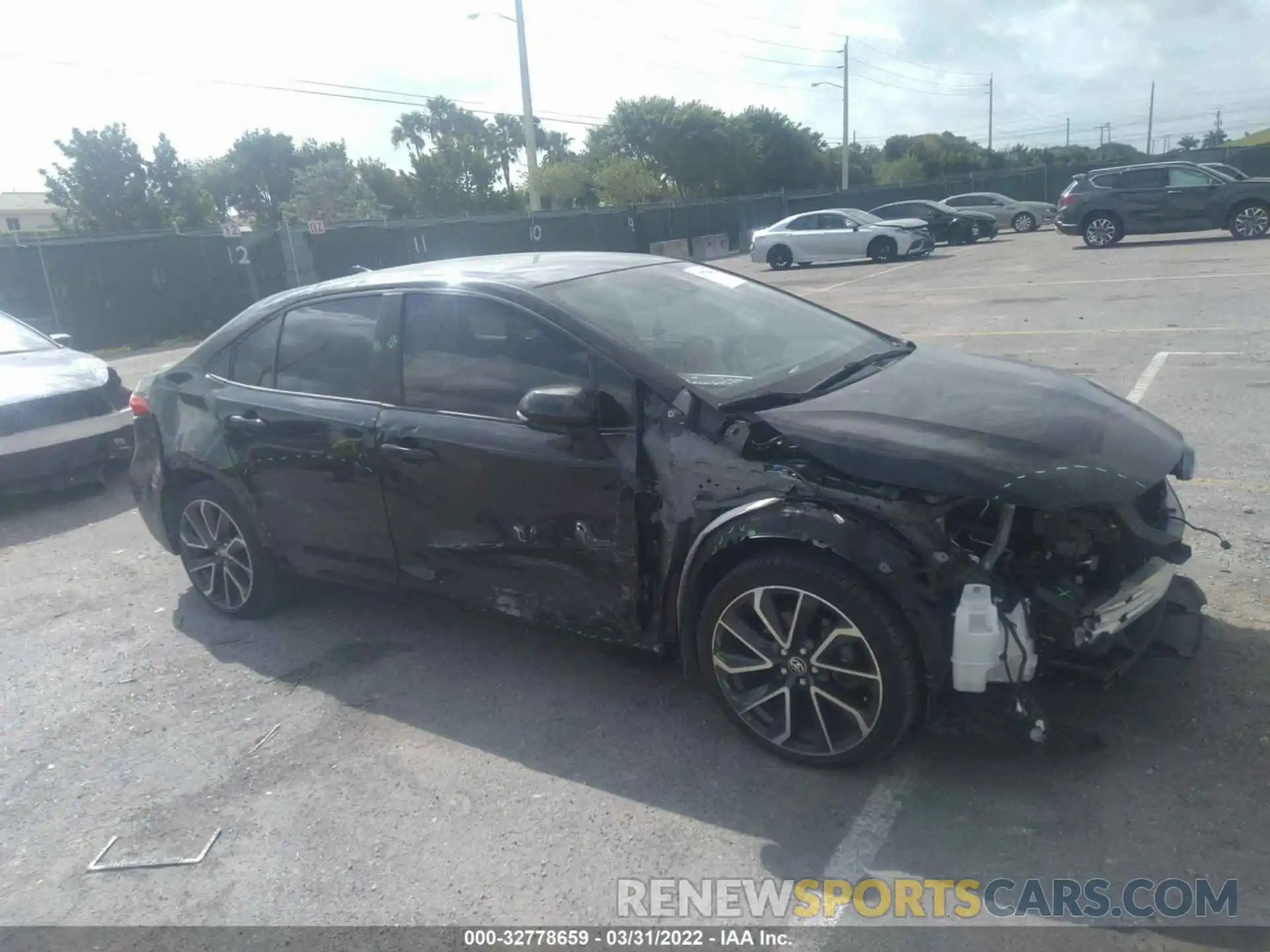 6 Photograph of a damaged car JTDS4MCE6MJ071828 TOYOTA COROLLA 2021