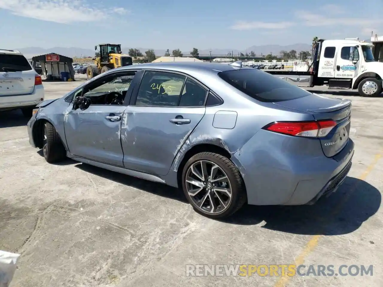 3 Photograph of a damaged car JTDS4MCE6MJ072770 TOYOTA COROLLA 2021