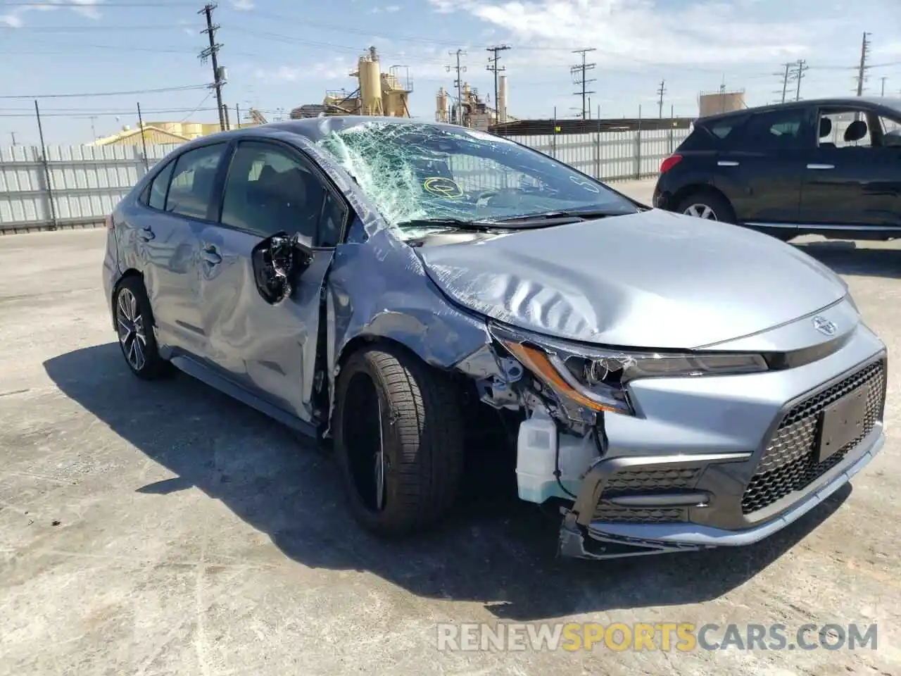 9 Photograph of a damaged car JTDS4MCE6MJ072770 TOYOTA COROLLA 2021