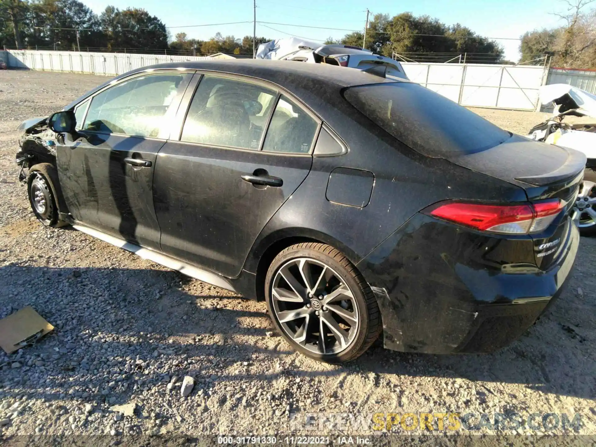 3 Photograph of a damaged car JTDS4MCE6MJ073689 TOYOTA COROLLA 2021