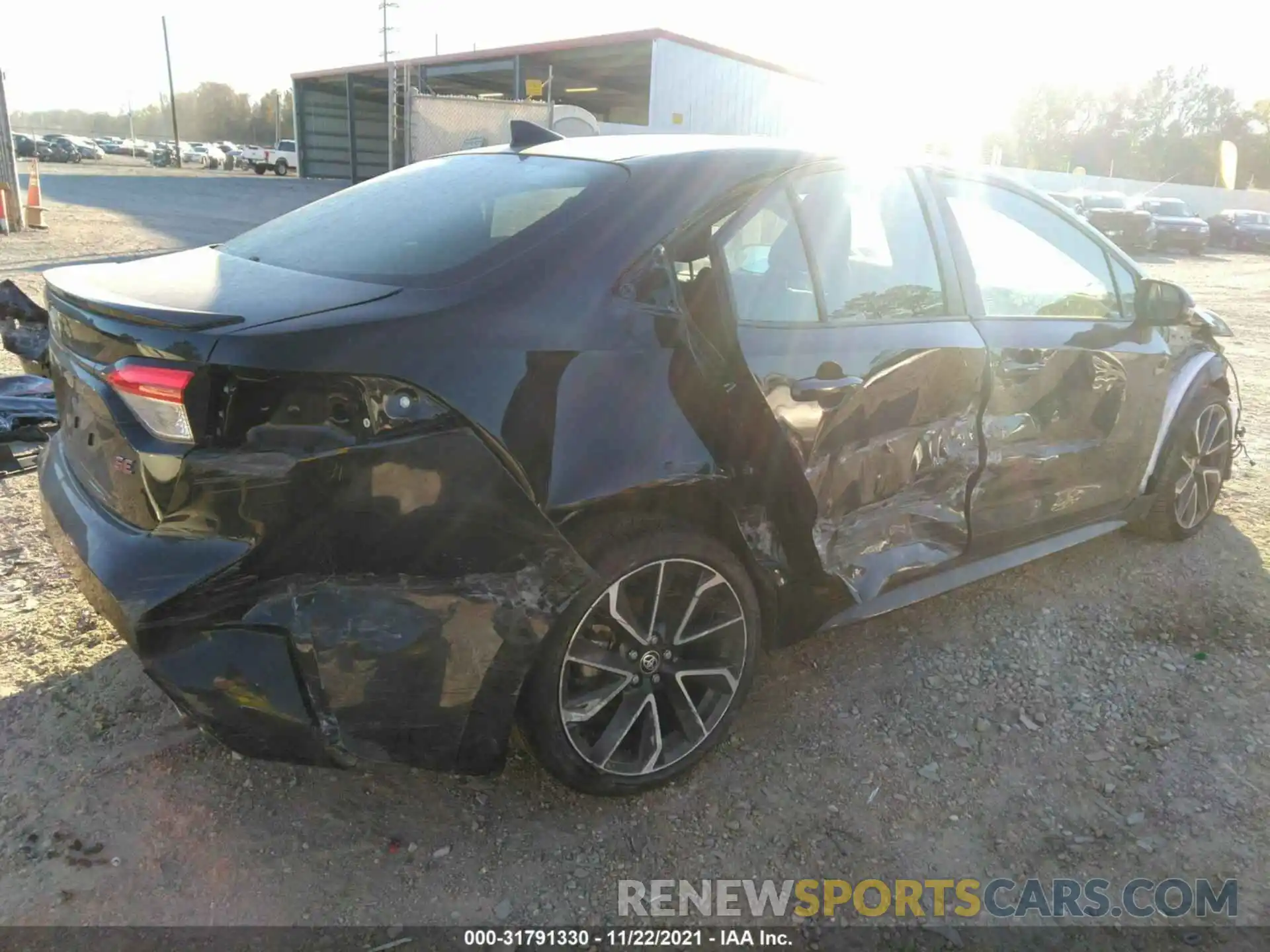 4 Photograph of a damaged car JTDS4MCE6MJ073689 TOYOTA COROLLA 2021