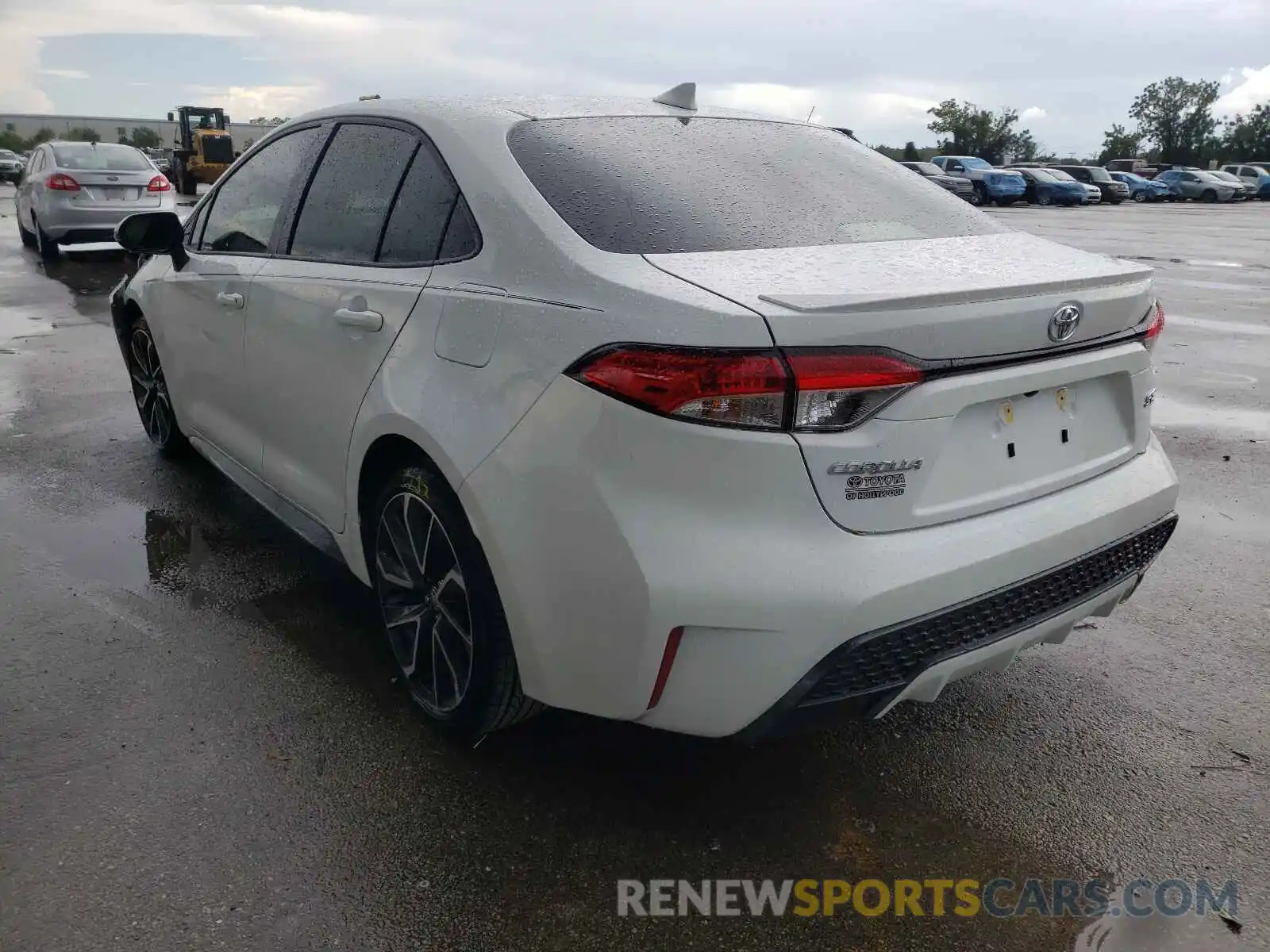 3 Photograph of a damaged car JTDS4MCE6MJ080383 TOYOTA COROLLA 2021