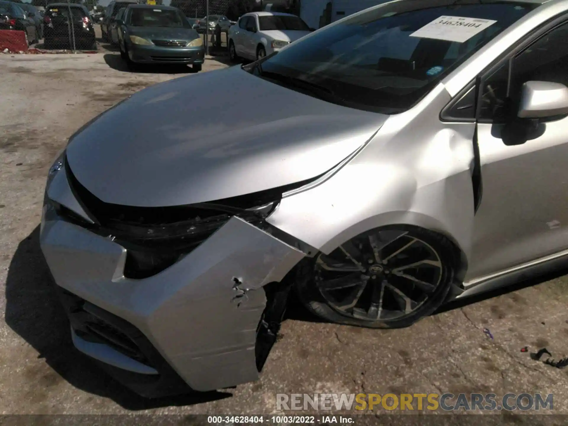 6 Photograph of a damaged car JTDS4MCE6MJ080514 TOYOTA COROLLA 2021