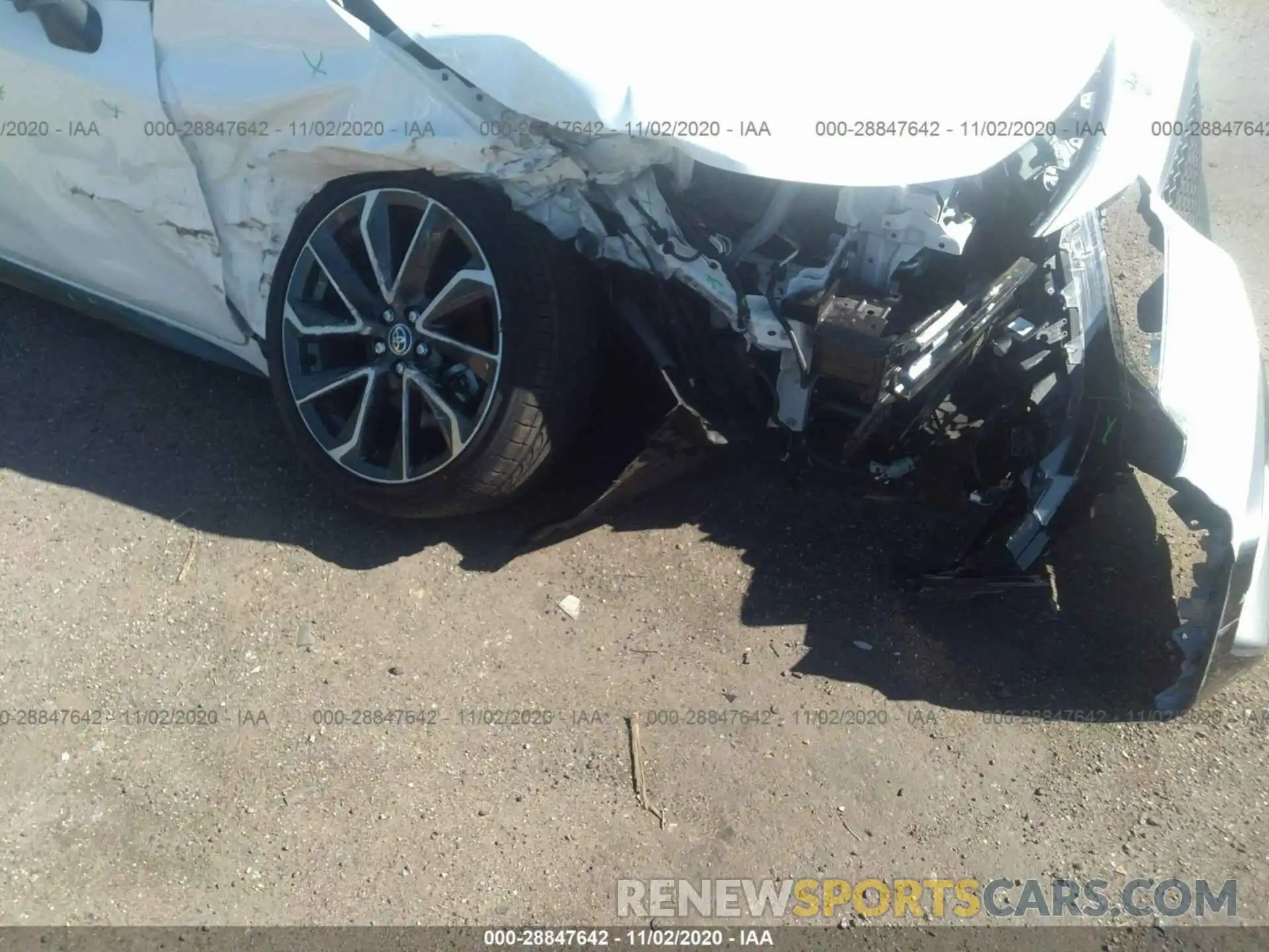 6 Photograph of a damaged car JTDS4MCE7MJ054956 TOYOTA COROLLA 2021