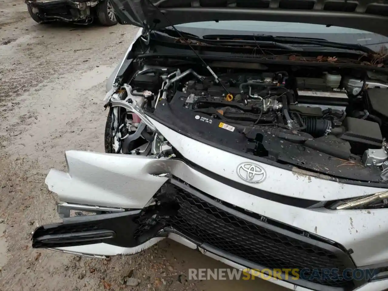 9 Photograph of a damaged car JTDS4MCE7MJ055170 TOYOTA COROLLA 2021