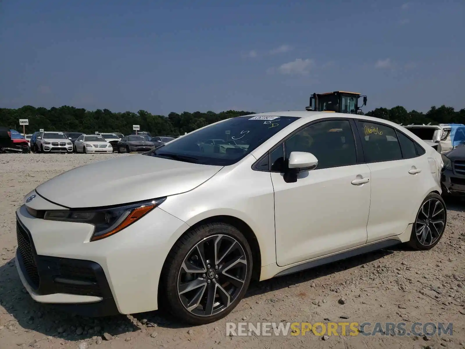 2 Photograph of a damaged car JTDS4MCE7MJ056965 TOYOTA COROLLA 2021