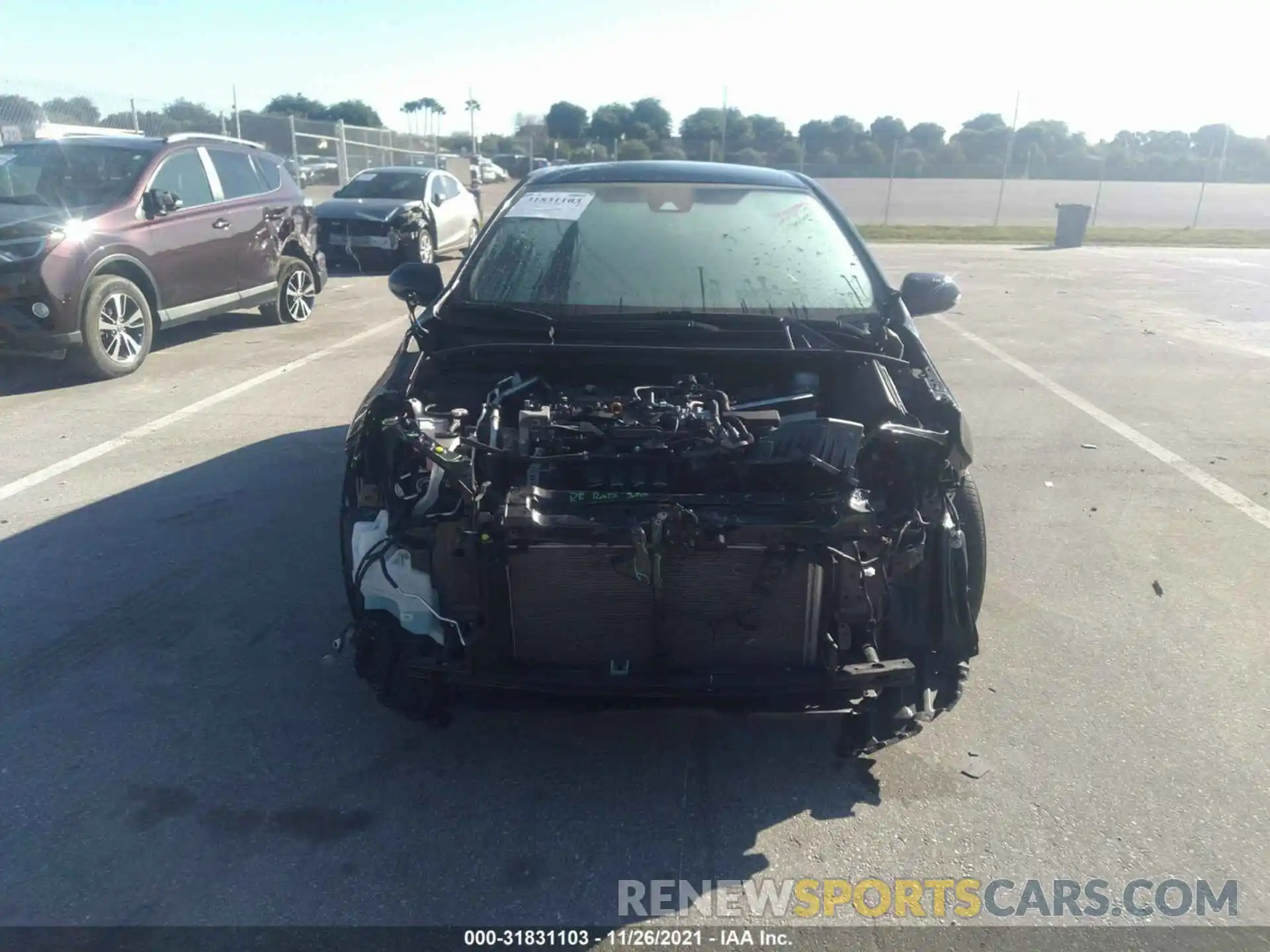 6 Photograph of a damaged car JTDS4MCE7MJ057565 TOYOTA COROLLA 2021