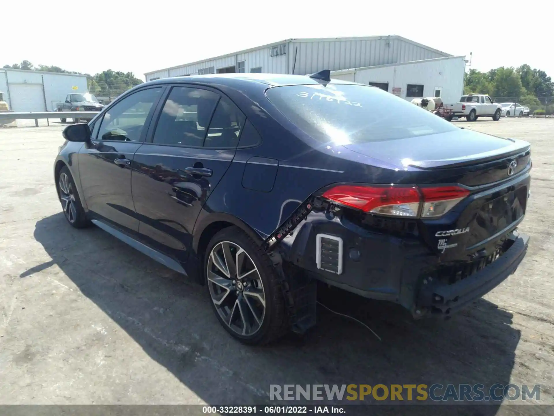 3 Photograph of a damaged car JTDS4MCE7MJ057906 TOYOTA COROLLA 2021