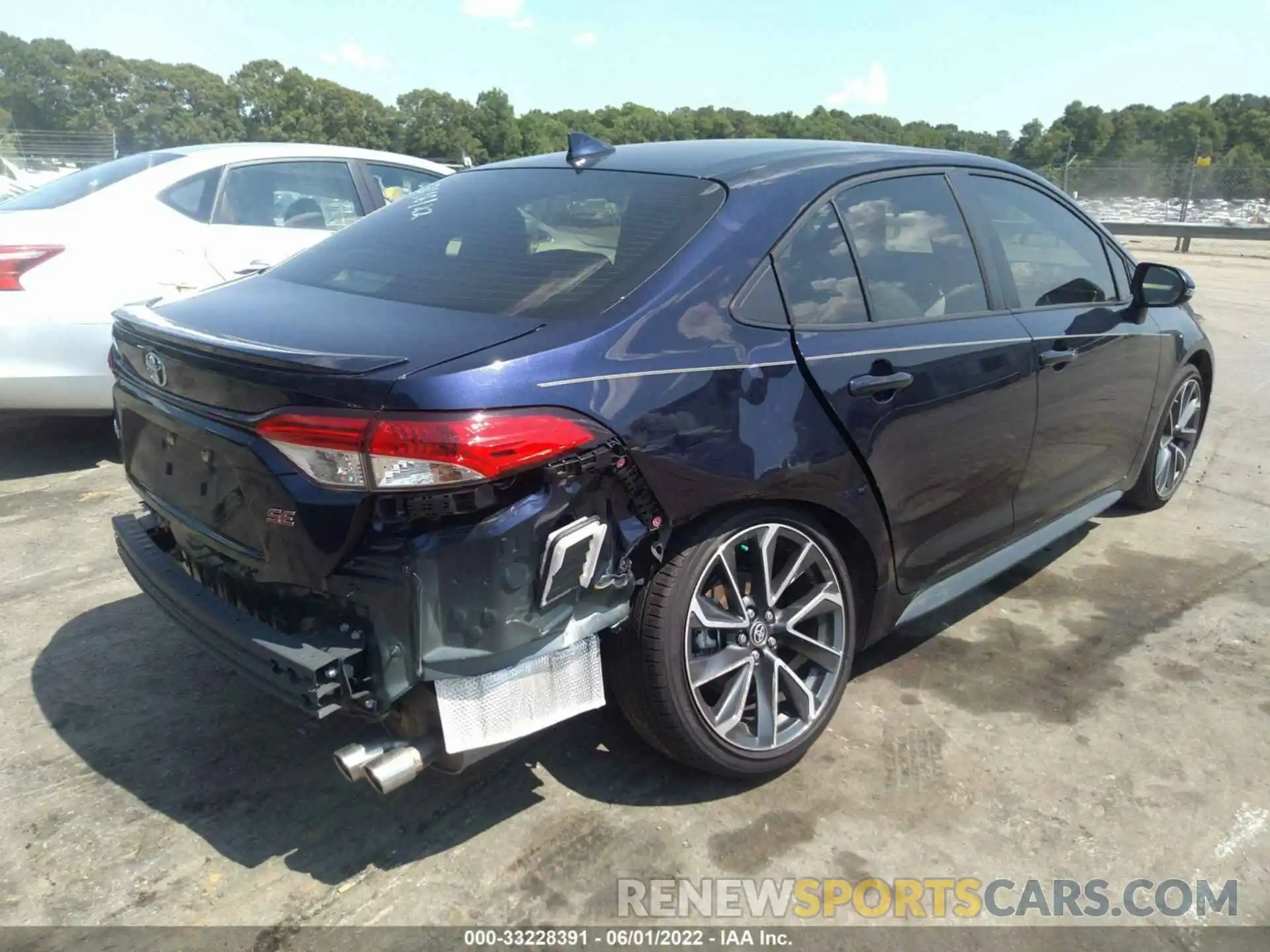 4 Photograph of a damaged car JTDS4MCE7MJ057906 TOYOTA COROLLA 2021