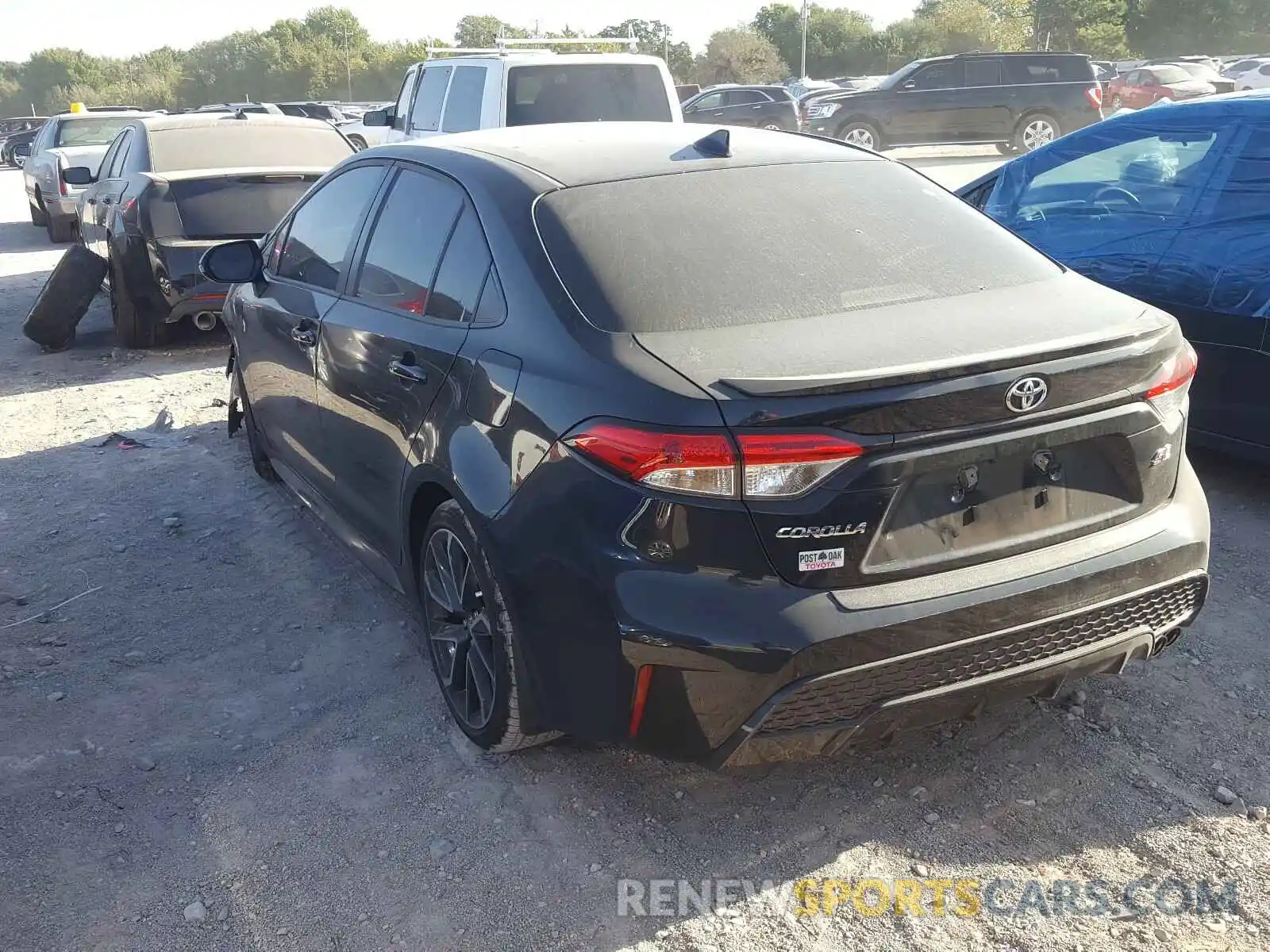 3 Photograph of a damaged car JTDS4MCE7MJ058036 TOYOTA COROLLA 2021