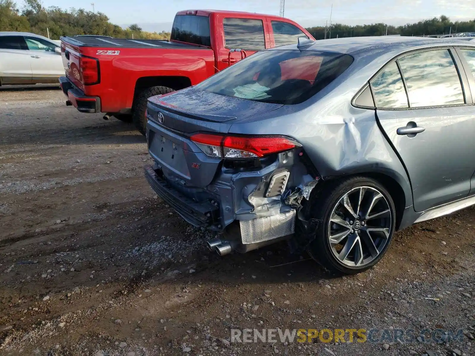 9 Photograph of a damaged car JTDS4MCE7MJ061079 TOYOTA COROLLA 2021