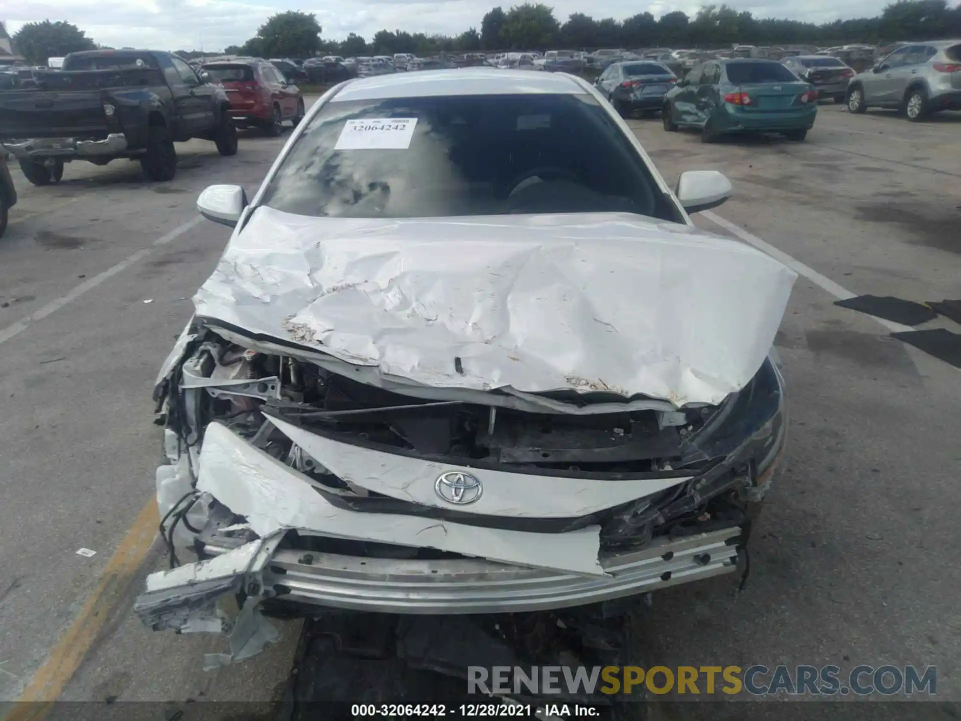 6 Photograph of a damaged car JTDS4MCE7MJ063821 TOYOTA COROLLA 2021