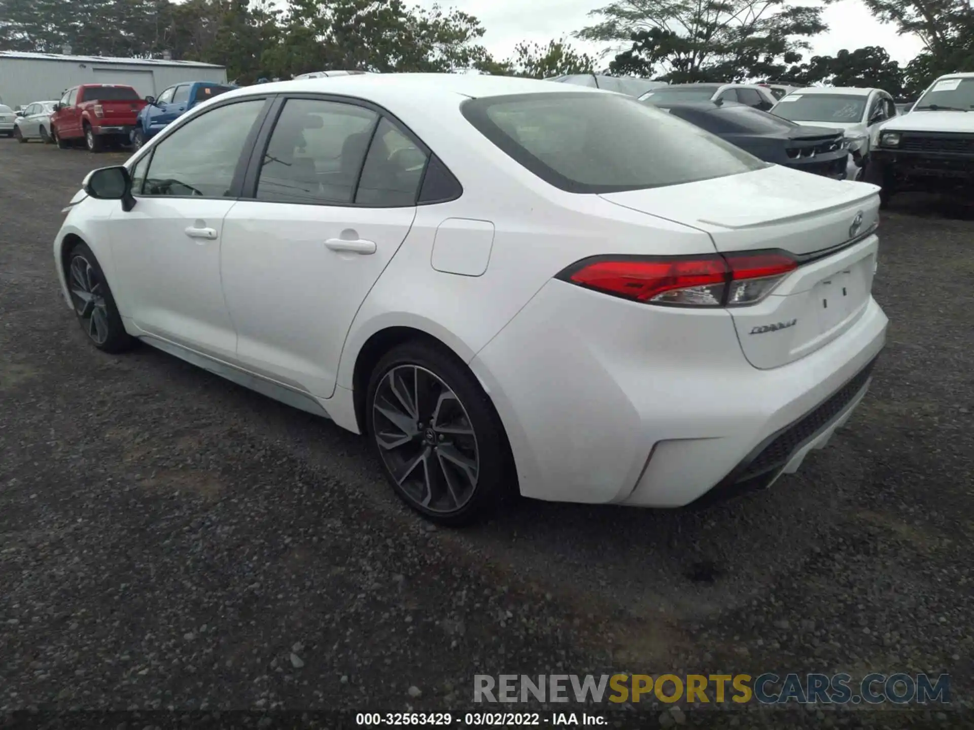 3 Photograph of a damaged car JTDS4MCE7MJ063916 TOYOTA COROLLA 2021