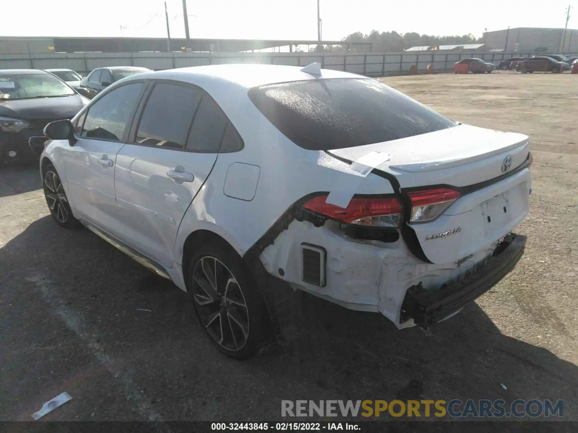 3 Photograph of a damaged car JTDS4MCE7MJ064273 TOYOTA COROLLA 2021