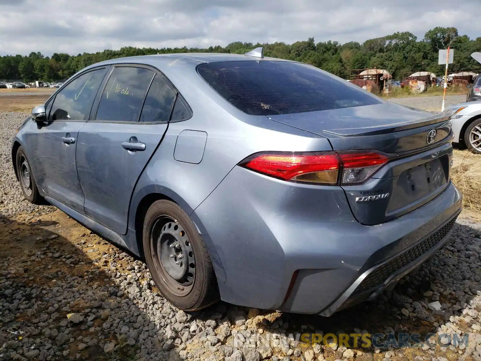 3 Photograph of a damaged car JTDS4MCE7MJ065164 TOYOTA COROLLA 2021