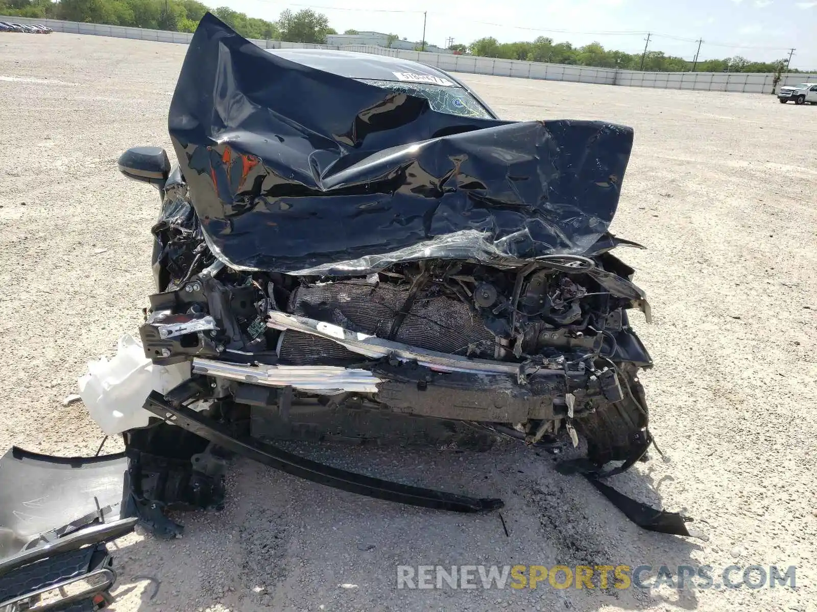 9 Photograph of a damaged car JTDS4MCE7MJ065228 TOYOTA COROLLA 2021