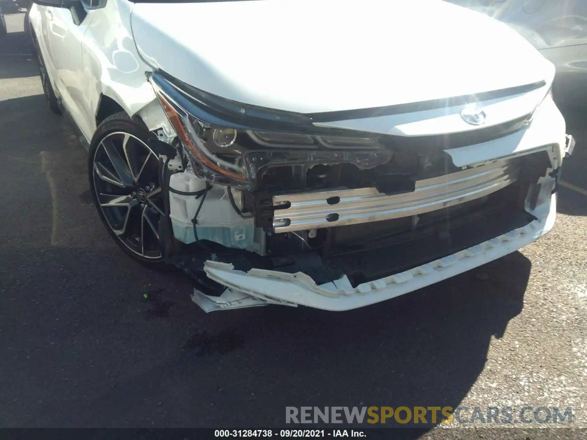 6 Photograph of a damaged car JTDS4MCE7MJ067173 TOYOTA COROLLA 2021