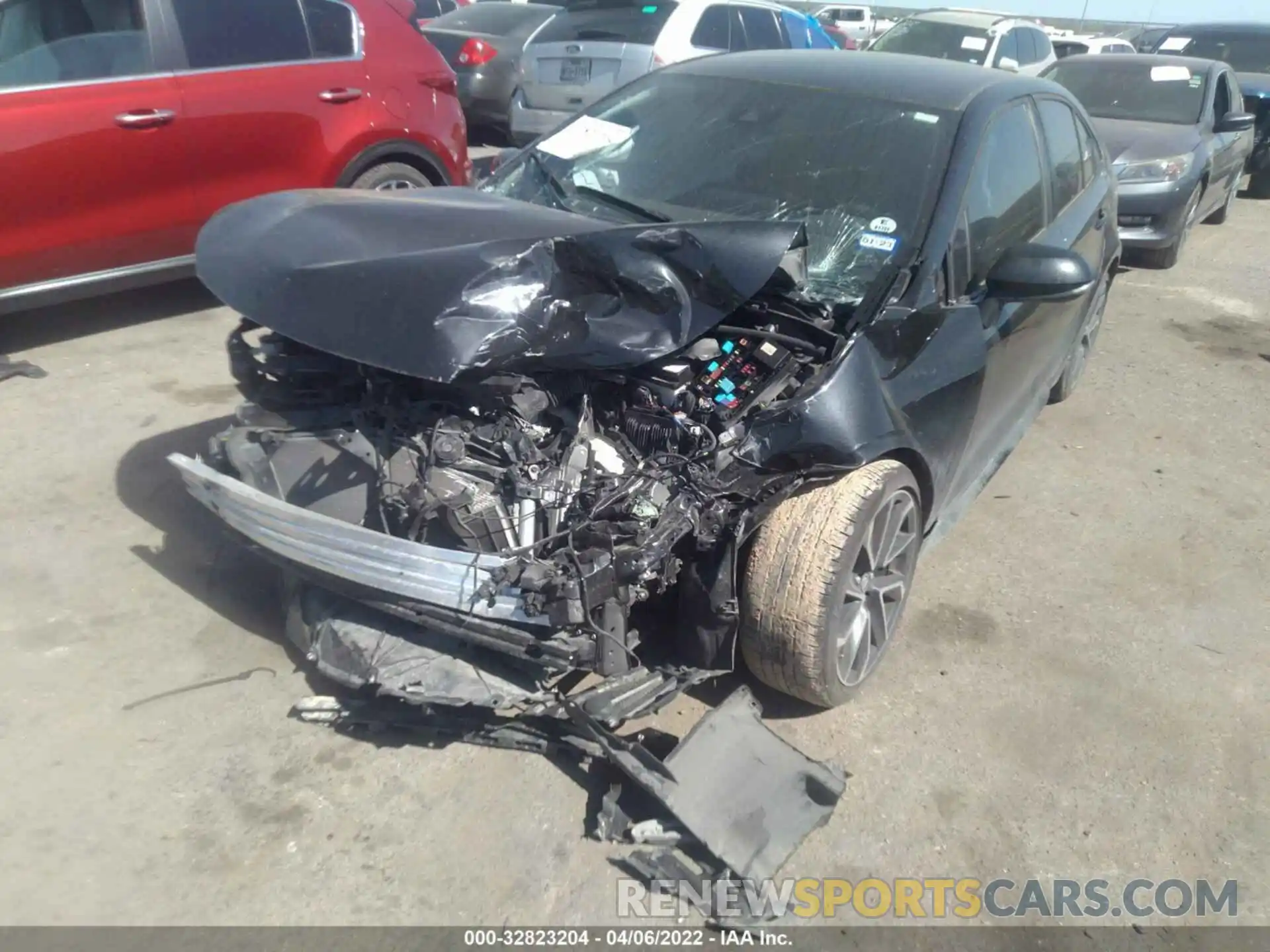 6 Photograph of a damaged car JTDS4MCE7MJ069943 TOYOTA COROLLA 2021