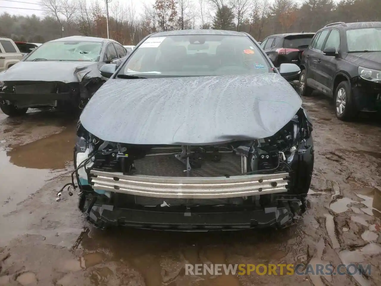 9 Photograph of a damaged car JTDS4MCE7MJ070364 TOYOTA COROLLA 2021