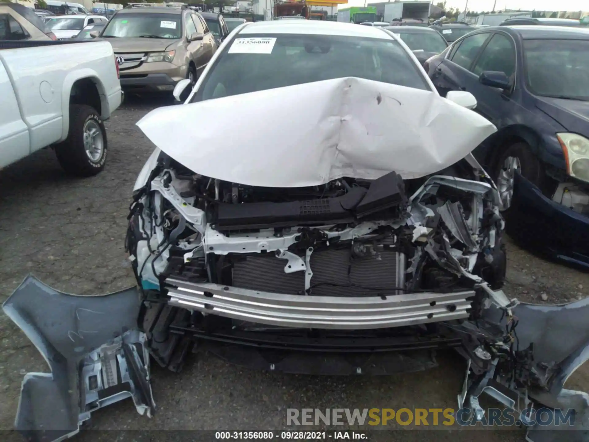 6 Photograph of a damaged car JTDS4MCE7MJ071093 TOYOTA COROLLA 2021