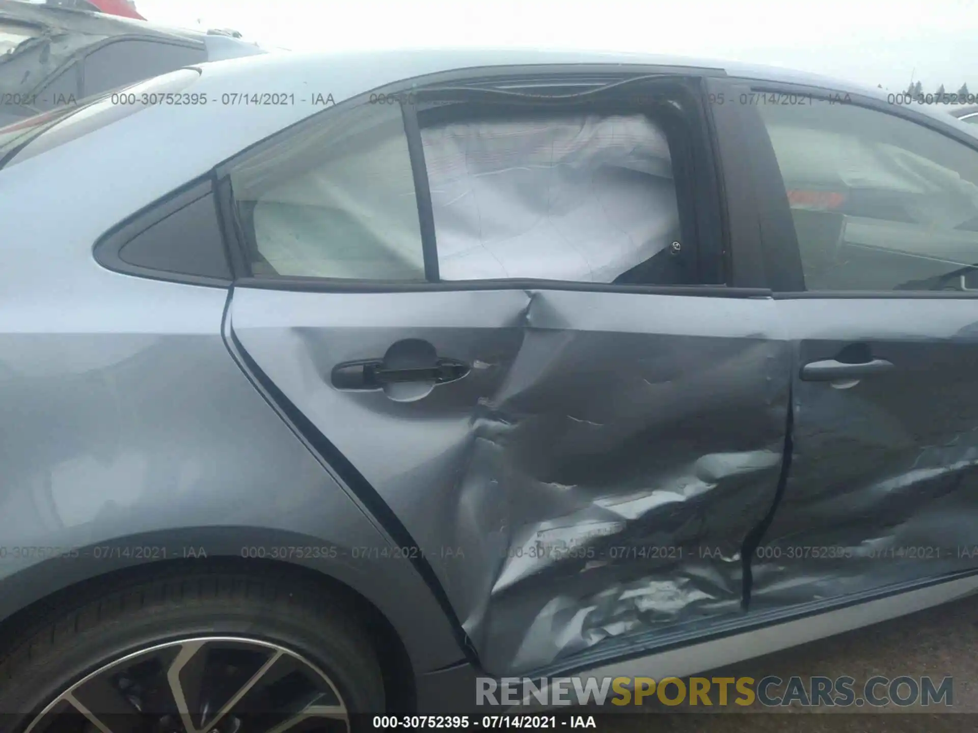 6 Photograph of a damaged car JTDS4MCE7MJ076679 TOYOTA COROLLA 2021