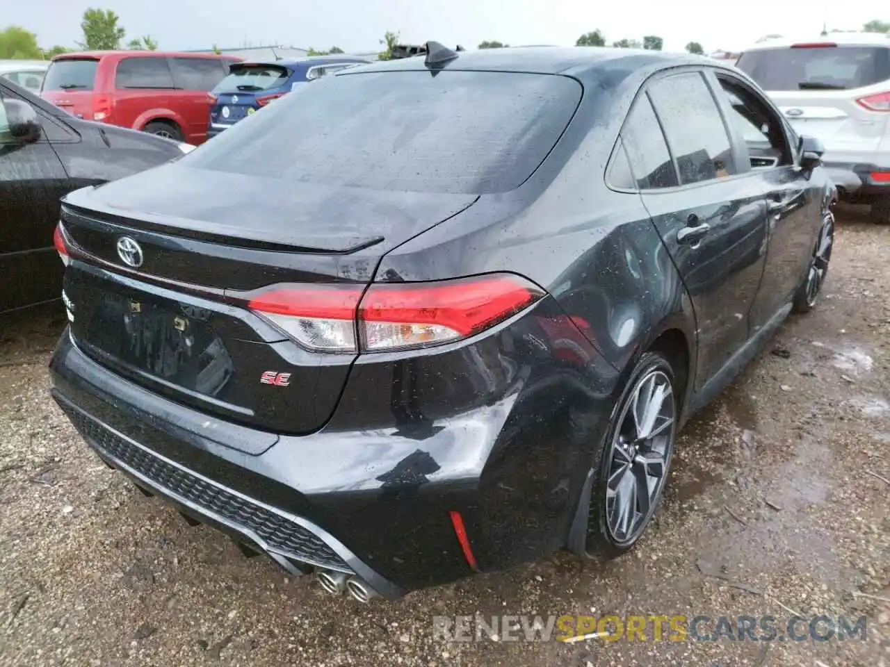 4 Photograph of a damaged car JTDS4MCE7MJ077122 TOYOTA COROLLA 2021