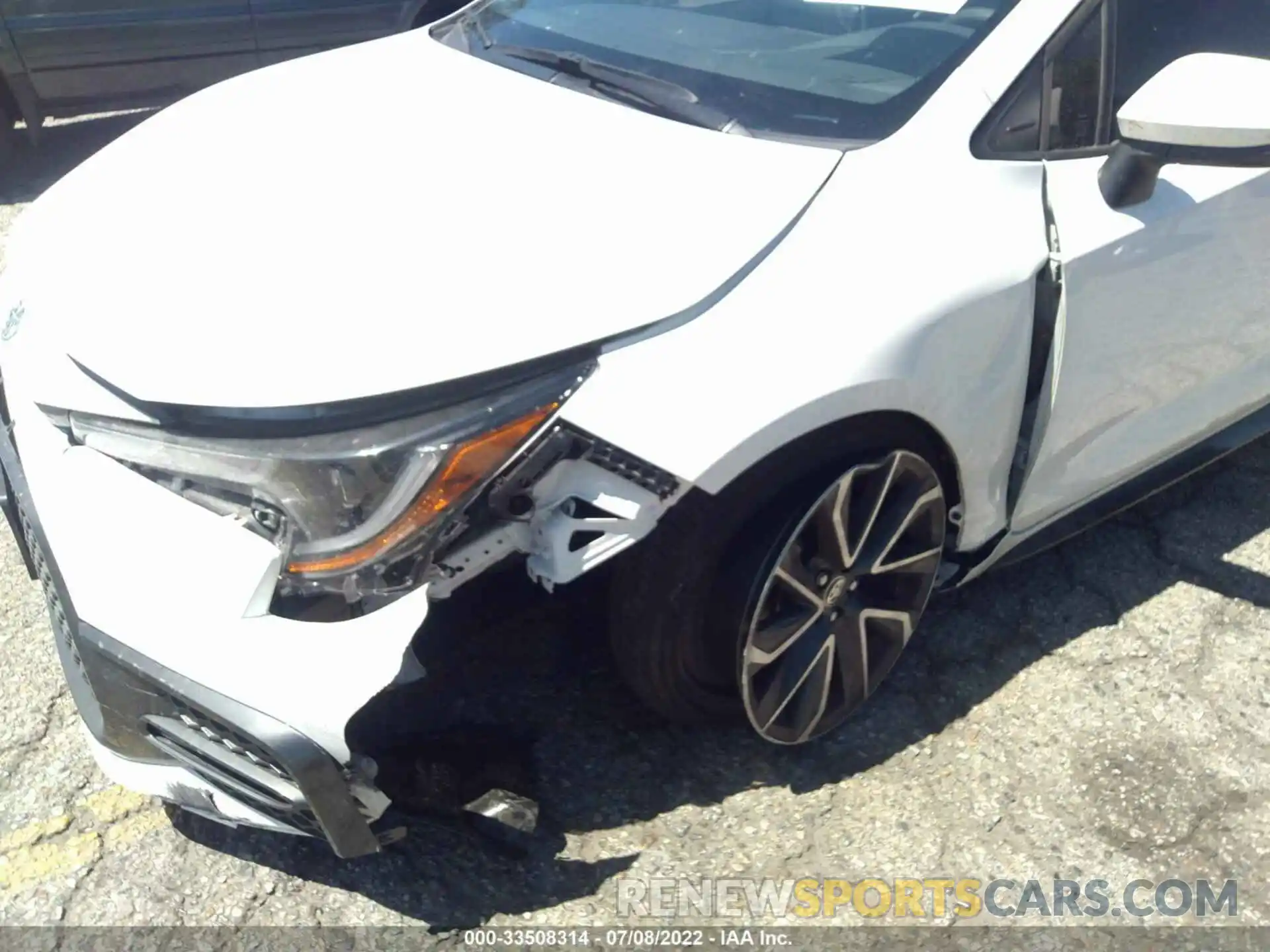 6 Photograph of a damaged car JTDS4MCE7MJ078741 TOYOTA COROLLA 2021