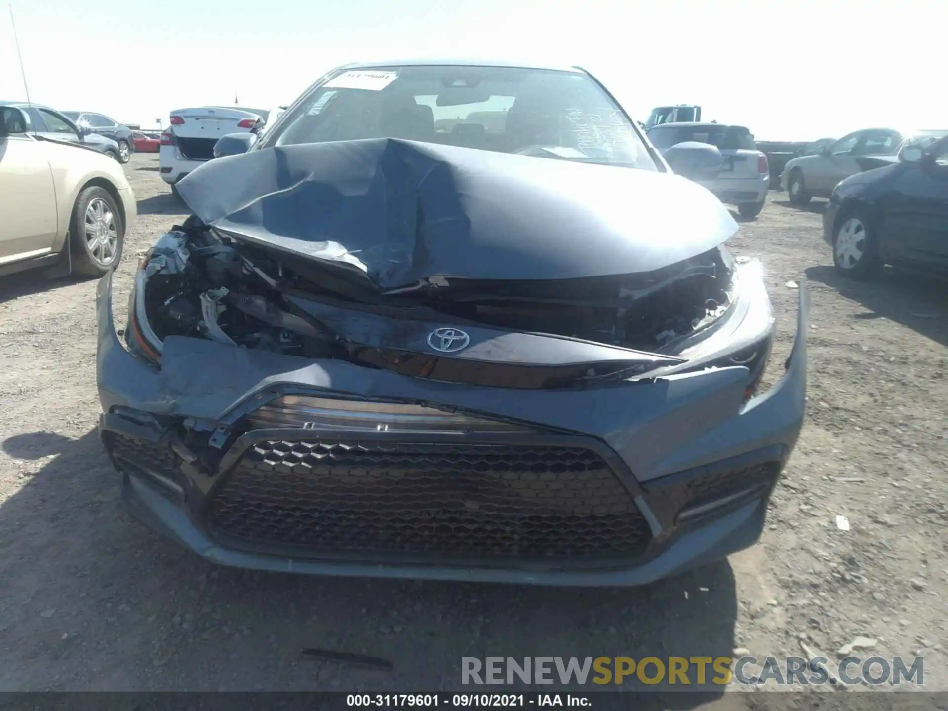 6 Photograph of a damaged car JTDS4MCE7MJ080974 TOYOTA COROLLA 2021