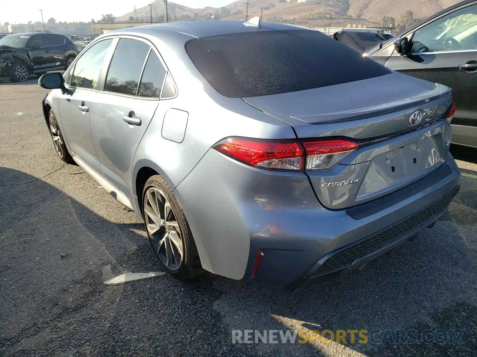 3 Photograph of a damaged car JTDS4MCE8MJ060152 TOYOTA COROLLA 2021