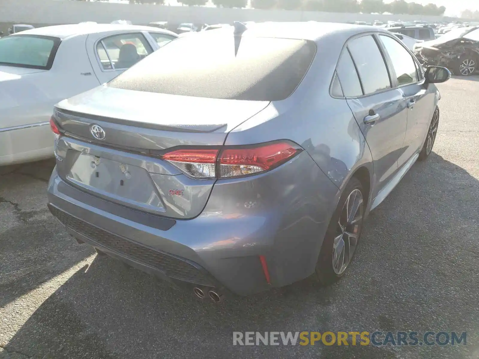 4 Photograph of a damaged car JTDS4MCE8MJ060152 TOYOTA COROLLA 2021