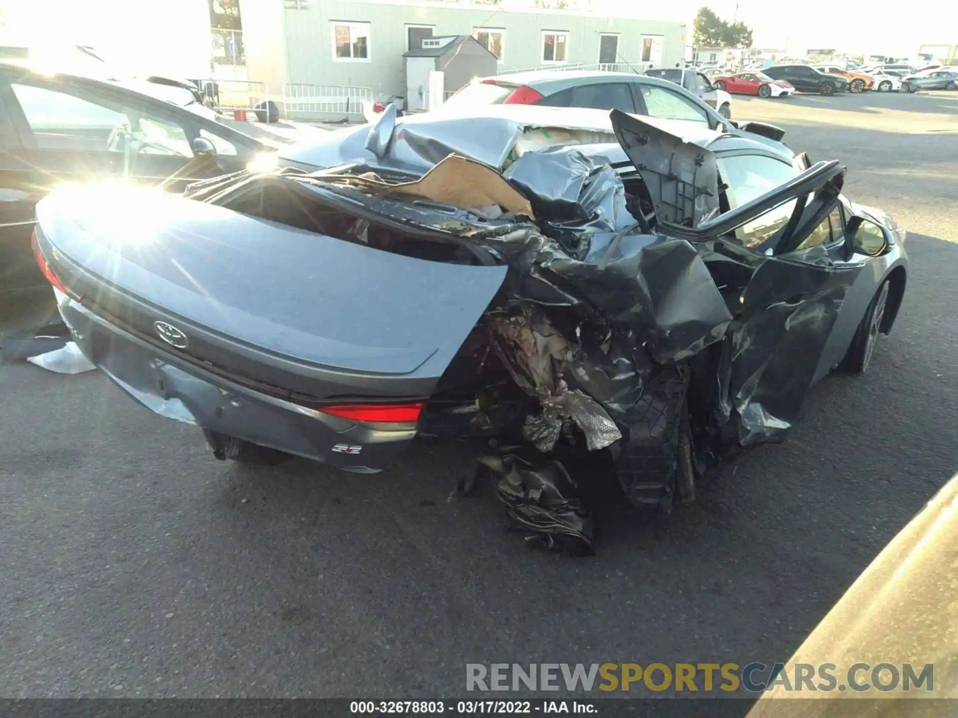 4 Photograph of a damaged car JTDS4MCE8MJ060801 TOYOTA COROLLA 2021