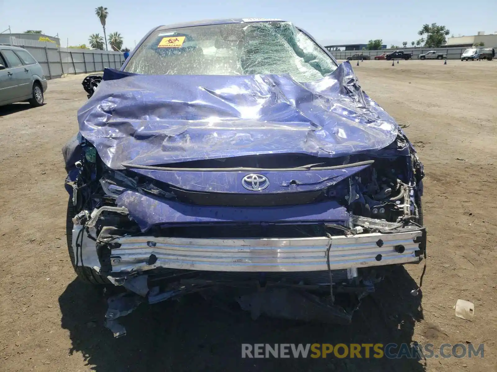 9 Photograph of a damaged car JTDS4MCE8MJ061091 TOYOTA COROLLA 2021