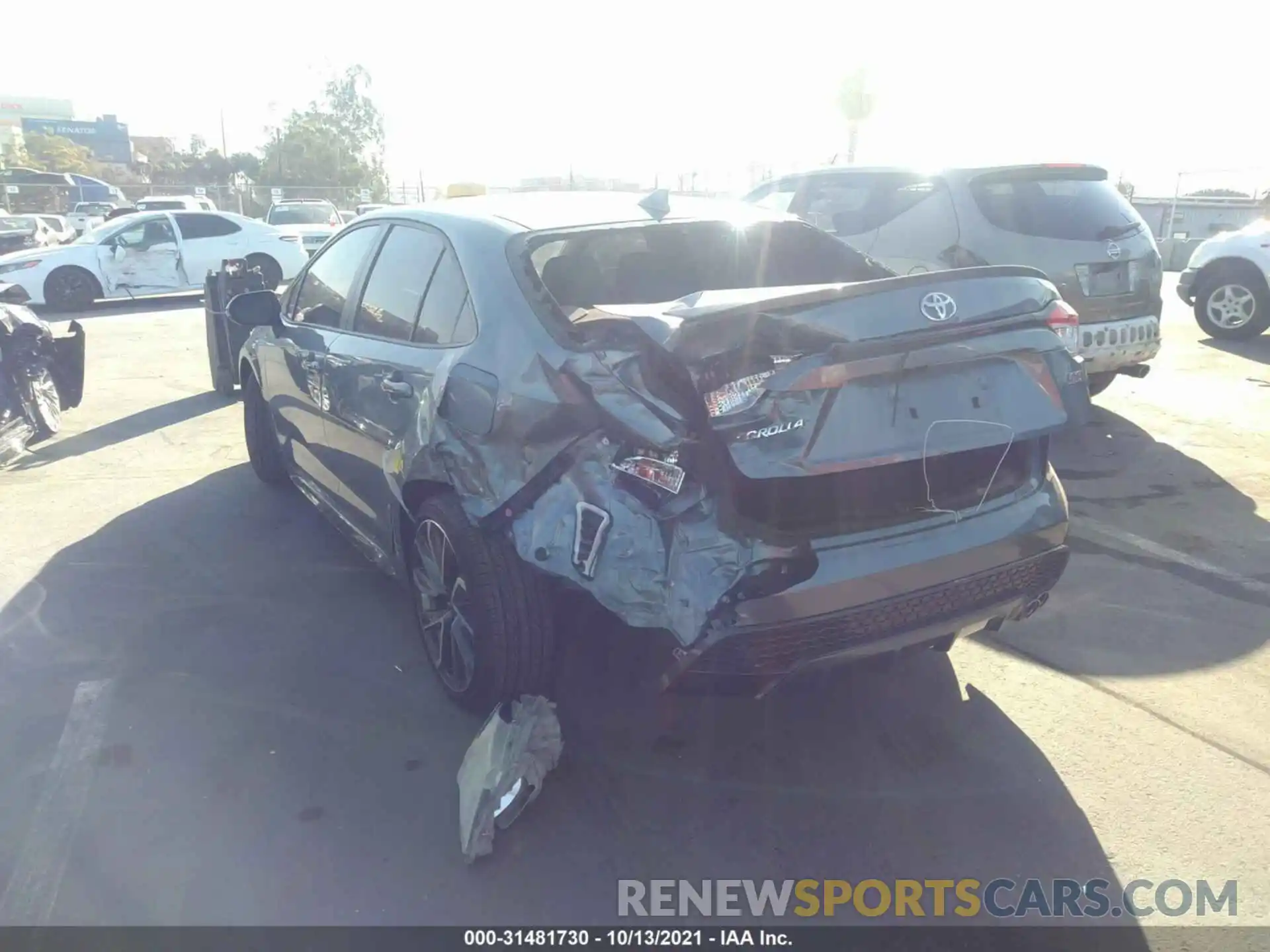 6 Photograph of a damaged car JTDS4MCE8MJ064170 TOYOTA COROLLA 2021