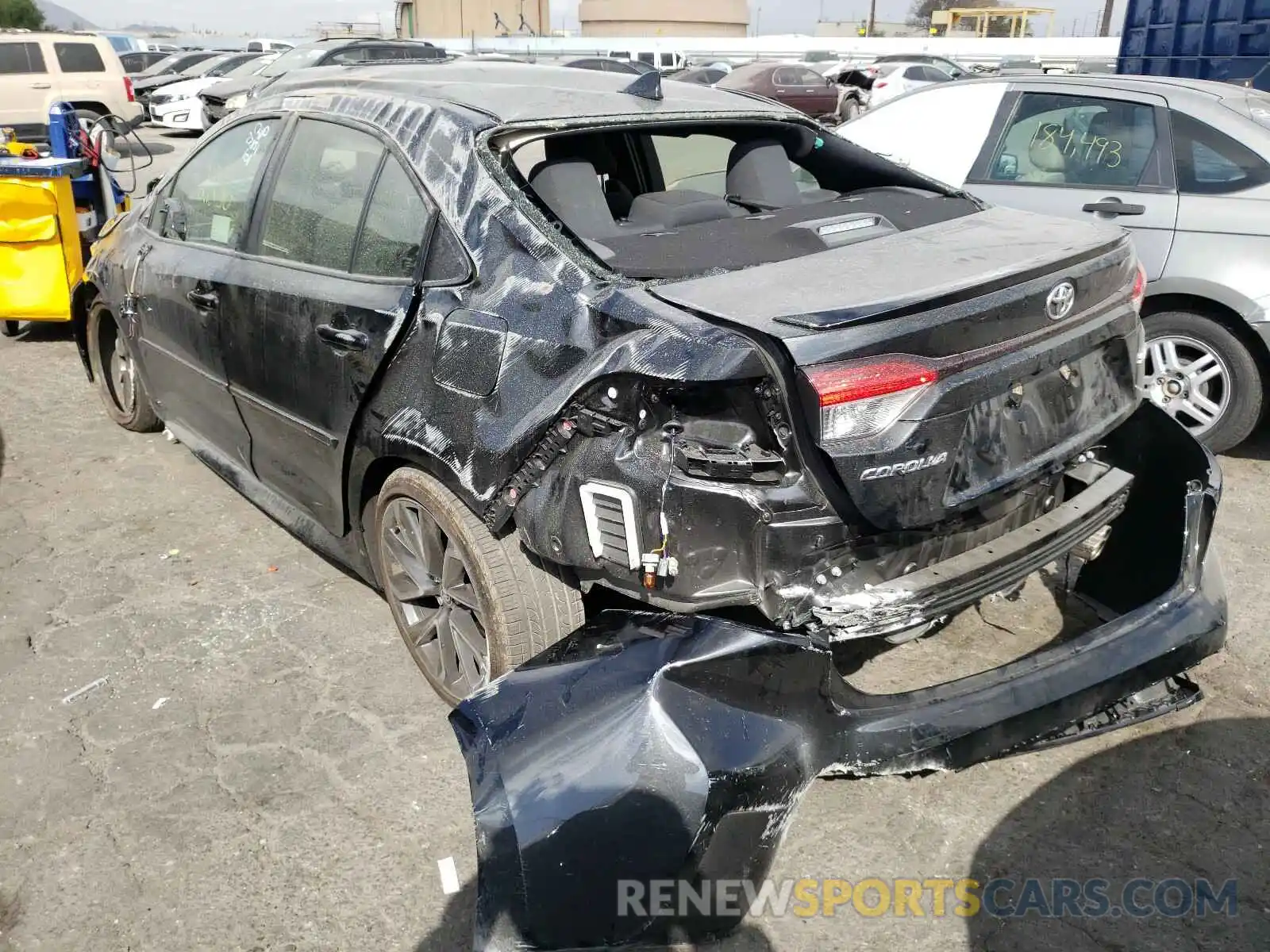 3 Photograph of a damaged car JTDS4MCE8MJ065996 TOYOTA COROLLA 2021