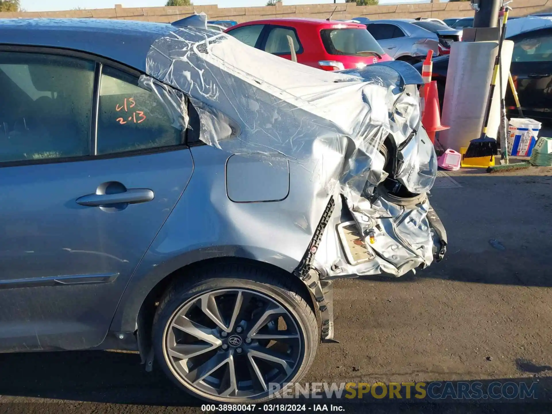 6 Photograph of a damaged car JTDS4MCE8MJ071295 TOYOTA COROLLA 2021