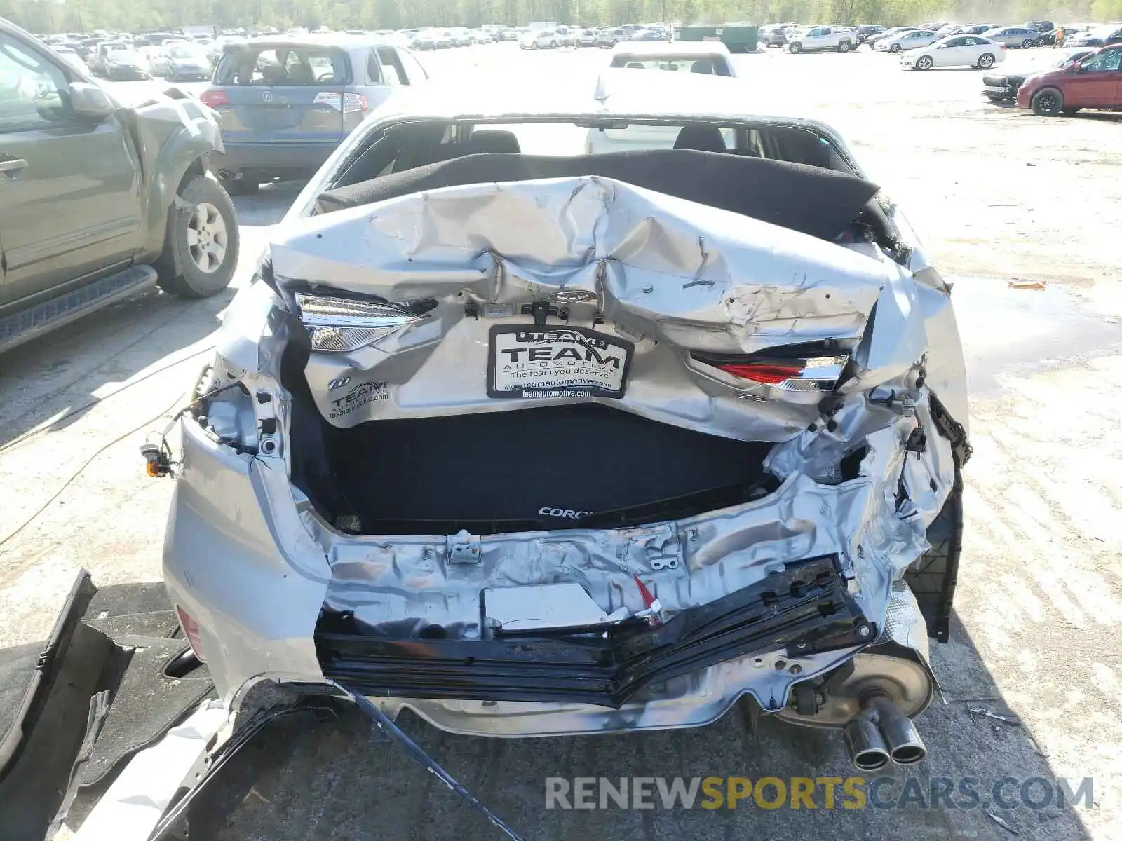 9 Photograph of a damaged car JTDS4MCE8MJ073449 TOYOTA COROLLA 2021